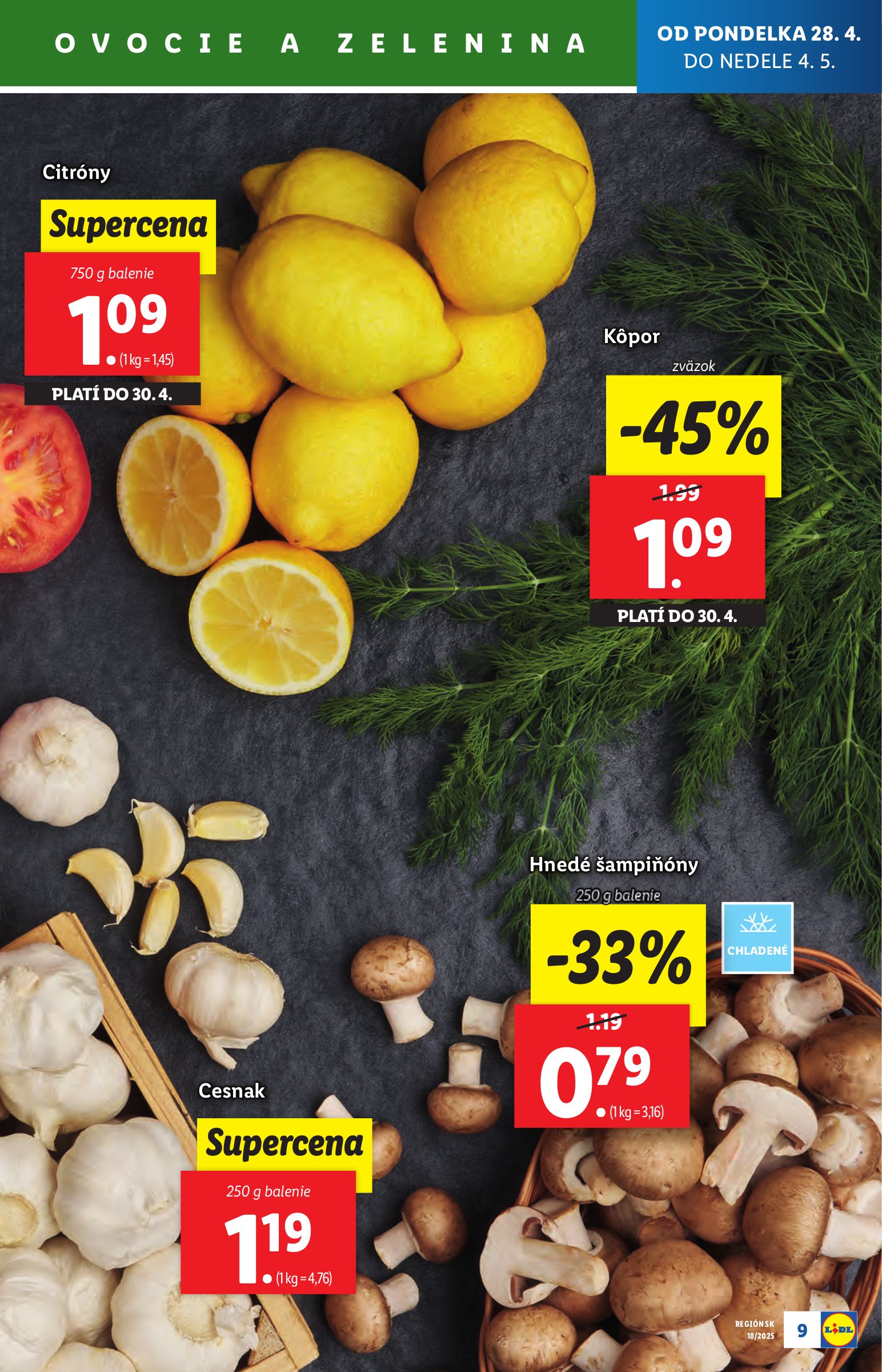 lidl - Lidl leták platný od 28.04. - 04.05. - page: 9 lidl - Lidl leták platný od 28.04. - 04.05. - page: 9