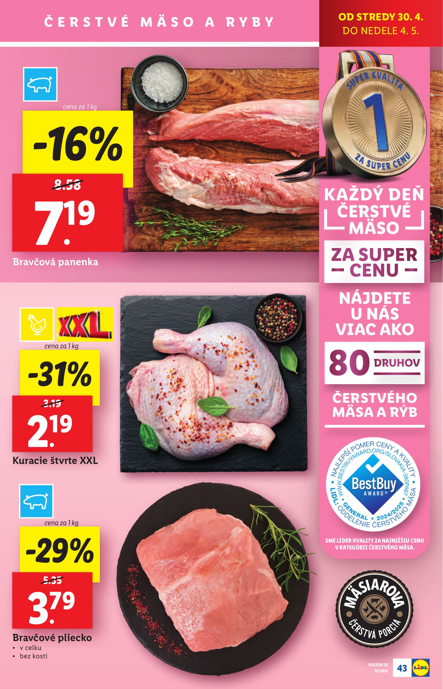 lidl - Lidl leták platný od 28.04. - 04.05. - page: 43 lidl - Lidl leták platný od 28.04. - 04.05. - page: 43