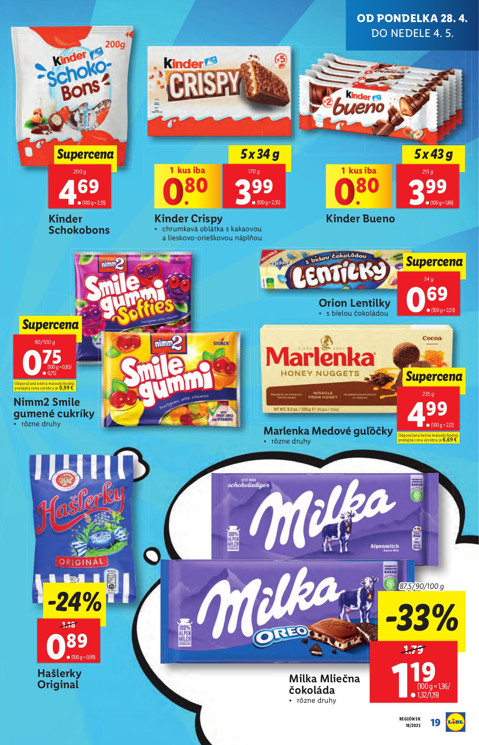 lidl - Lidl leták platný od 28.04. - 04.05. - page: 19 lidl - Lidl leták platný od 28.04. - 04.05. - page: 19