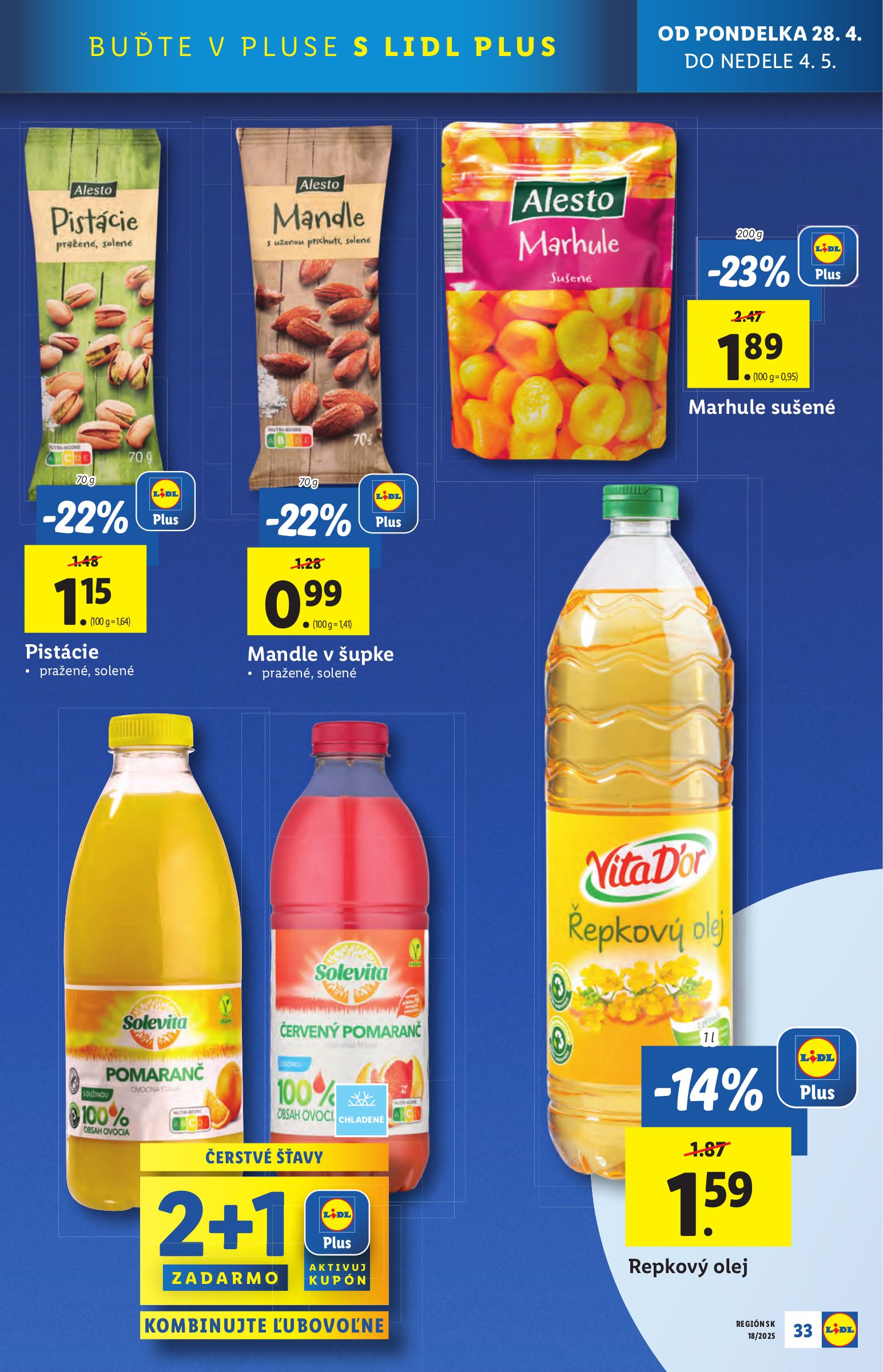 lidl - Lidl leták platný od 28.04. - 04.05. - page: 33 lidl - Lidl leták platný od 28.04. - 04.05. - page: 33