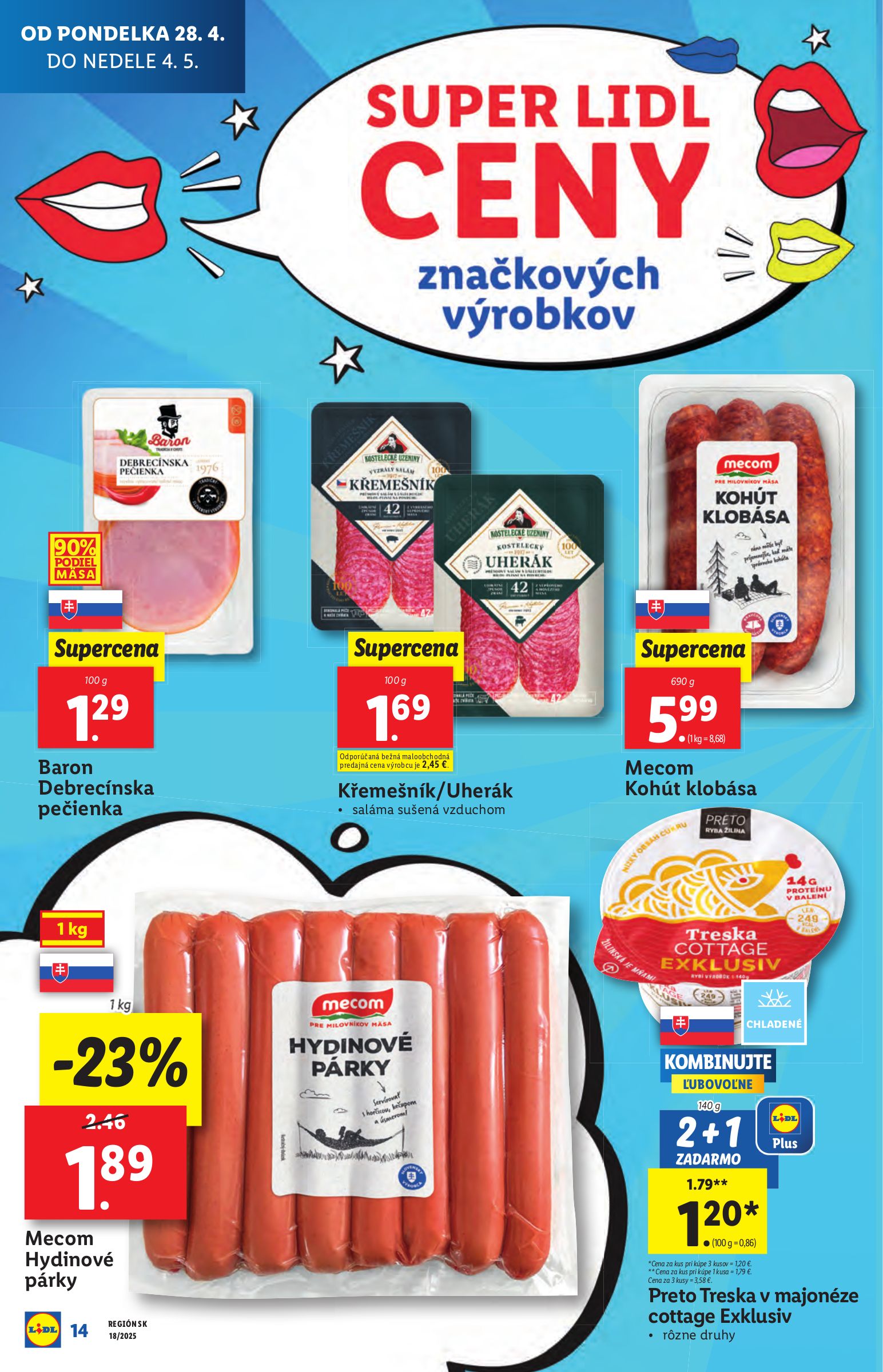 lidl - Lidl leták platný od 28.04. - 04.05. - page: 14 lidl - Lidl leták platný od 28.04. - 04.05. - page: 14