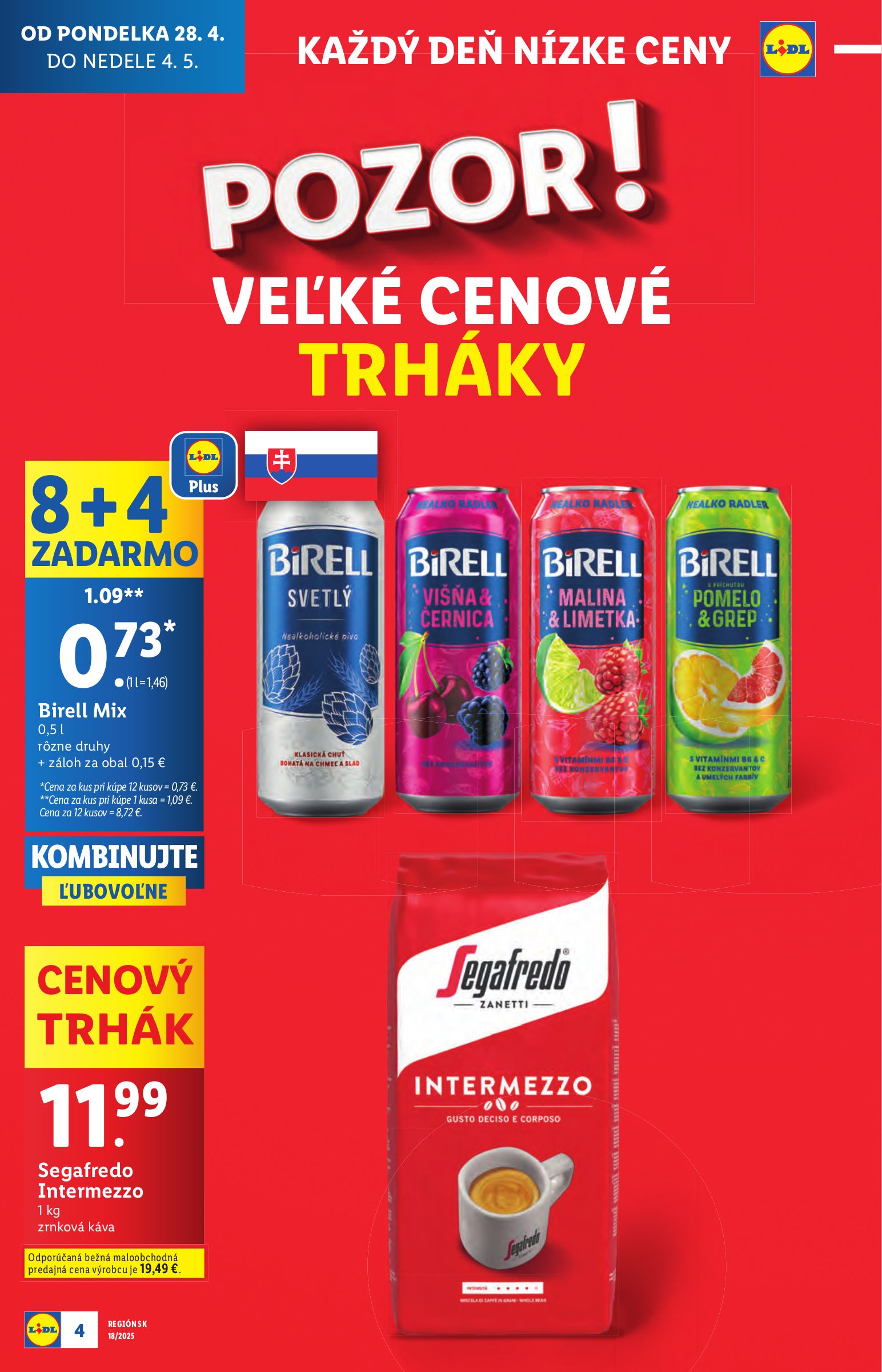 lidl - Lidl leták platný od 28.04. - 04.05. - page: 4 lidl - Lidl leták platný od 28.04. - 04.05. - page: 4