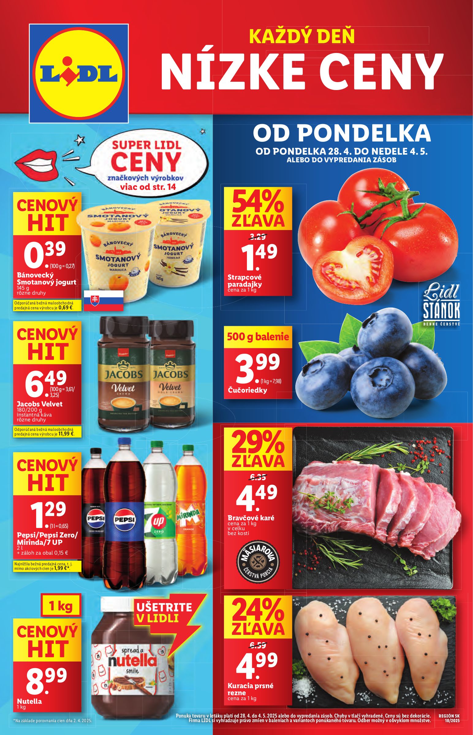 lidl - Lidl leták platný od 28.04. - 04.05.