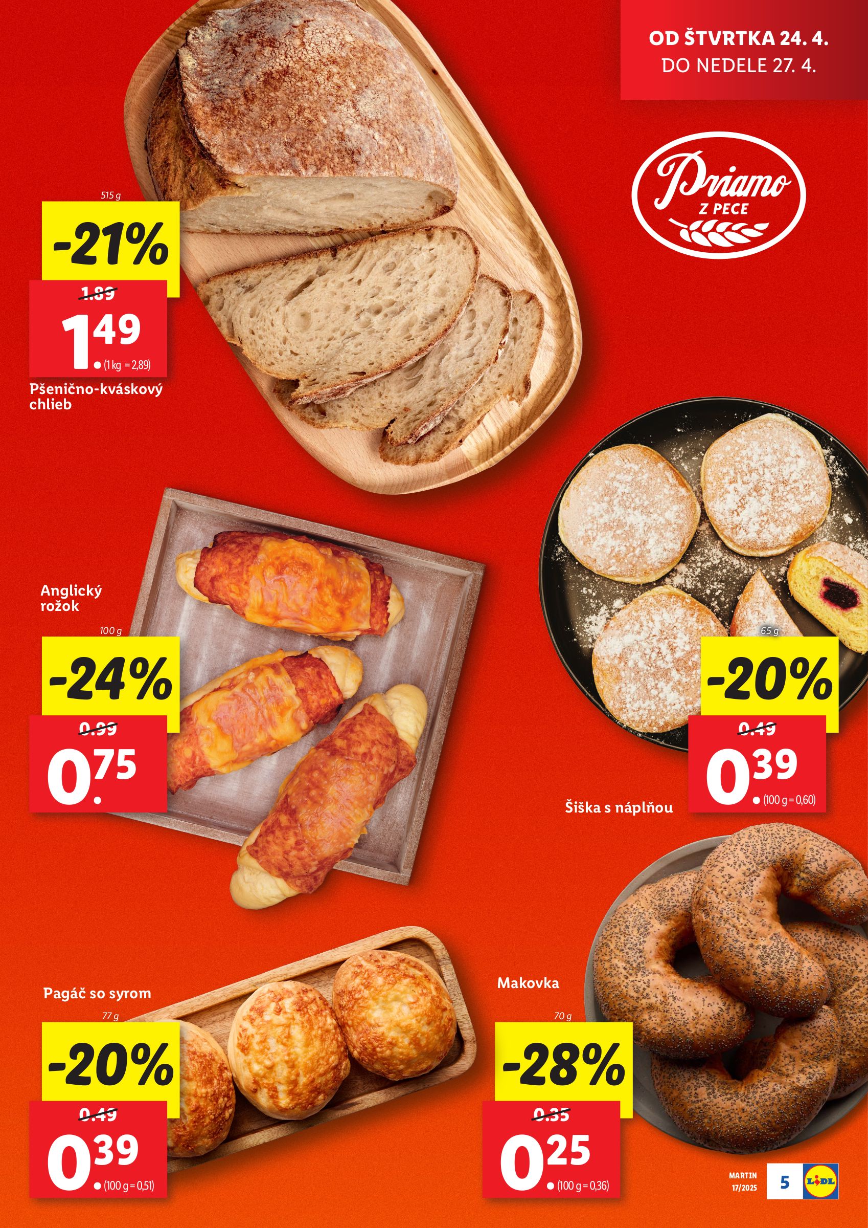 lidl - Lidl - Nová predajňa v Martine leták platný od 24.04. - 27.04. - page: 5