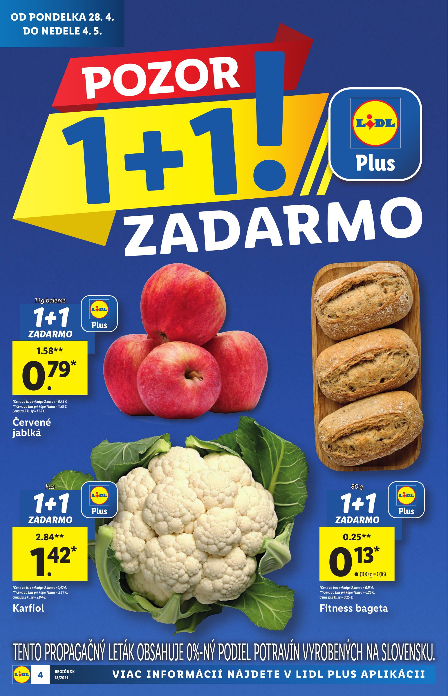 lidl - Lidl - Extra akcie pre vybrané predajne leták platný od 28.04. - 04.05. - page: 4