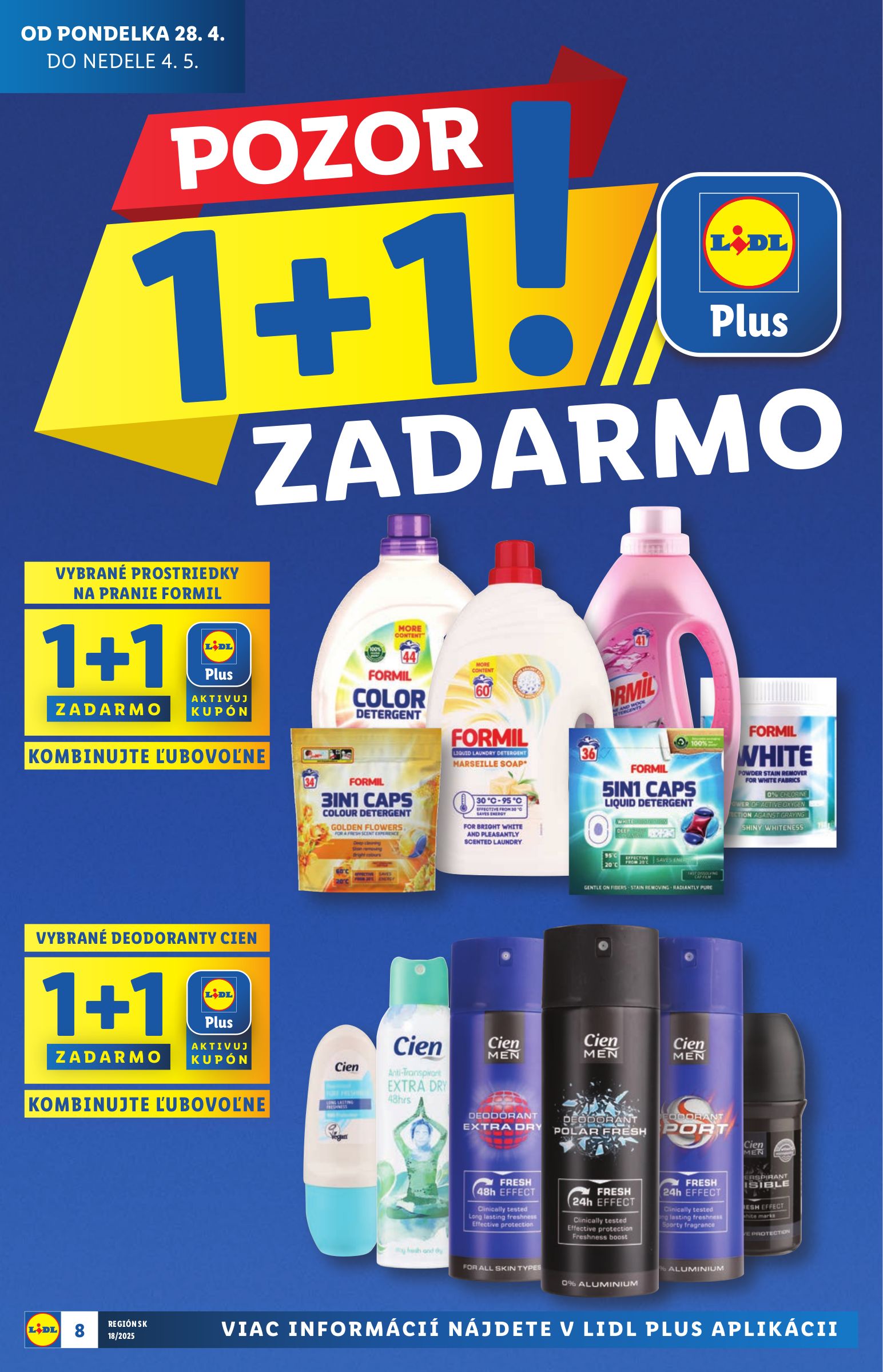 lidl - Lidl - Extra akcie pre vybrané predajne leták platný od 28.04. - 04.05. - page: 8