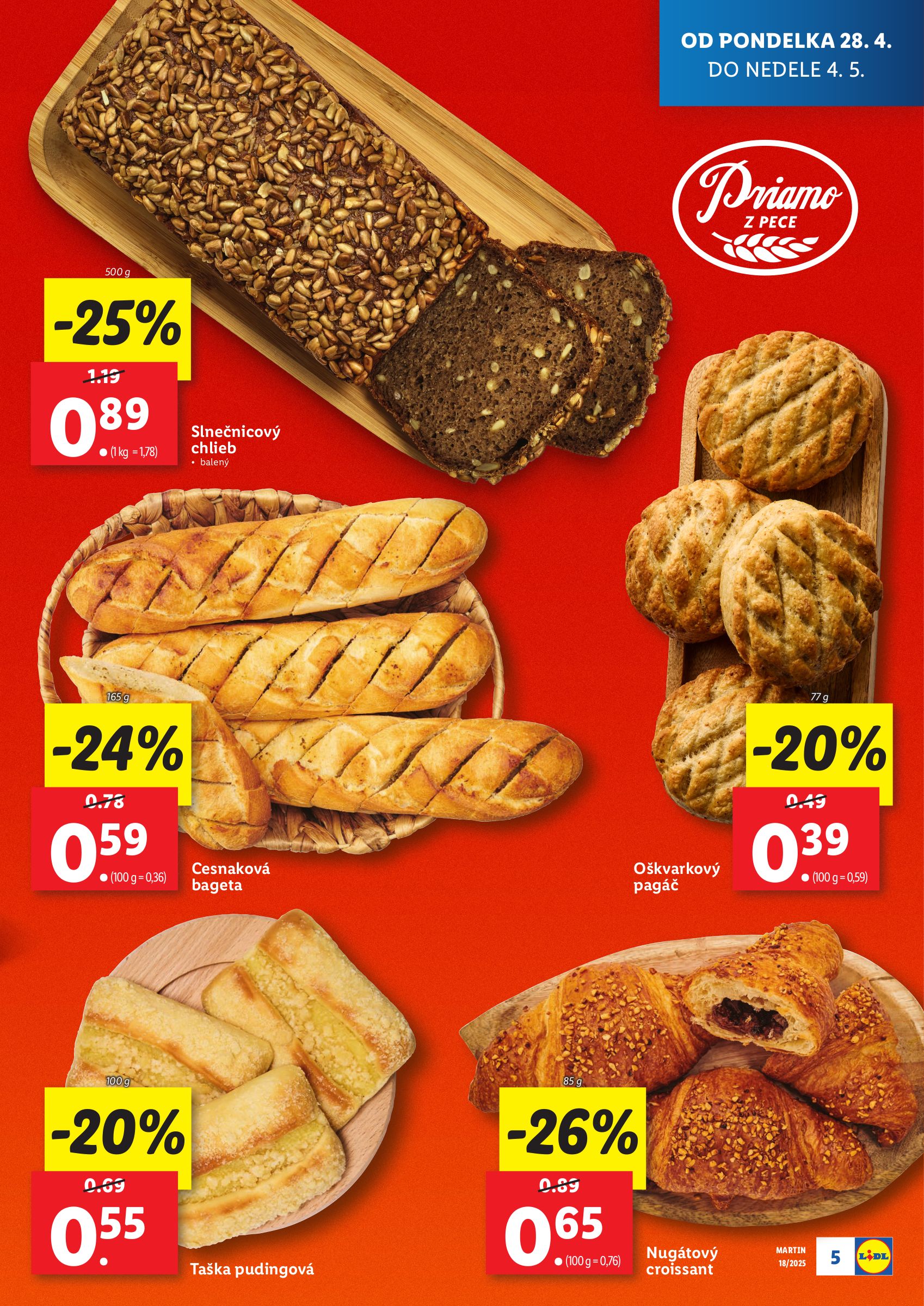 lidl - Lidl - Nová predajňa v Martine leták platný od 28.04. - 04.05. - page: 5