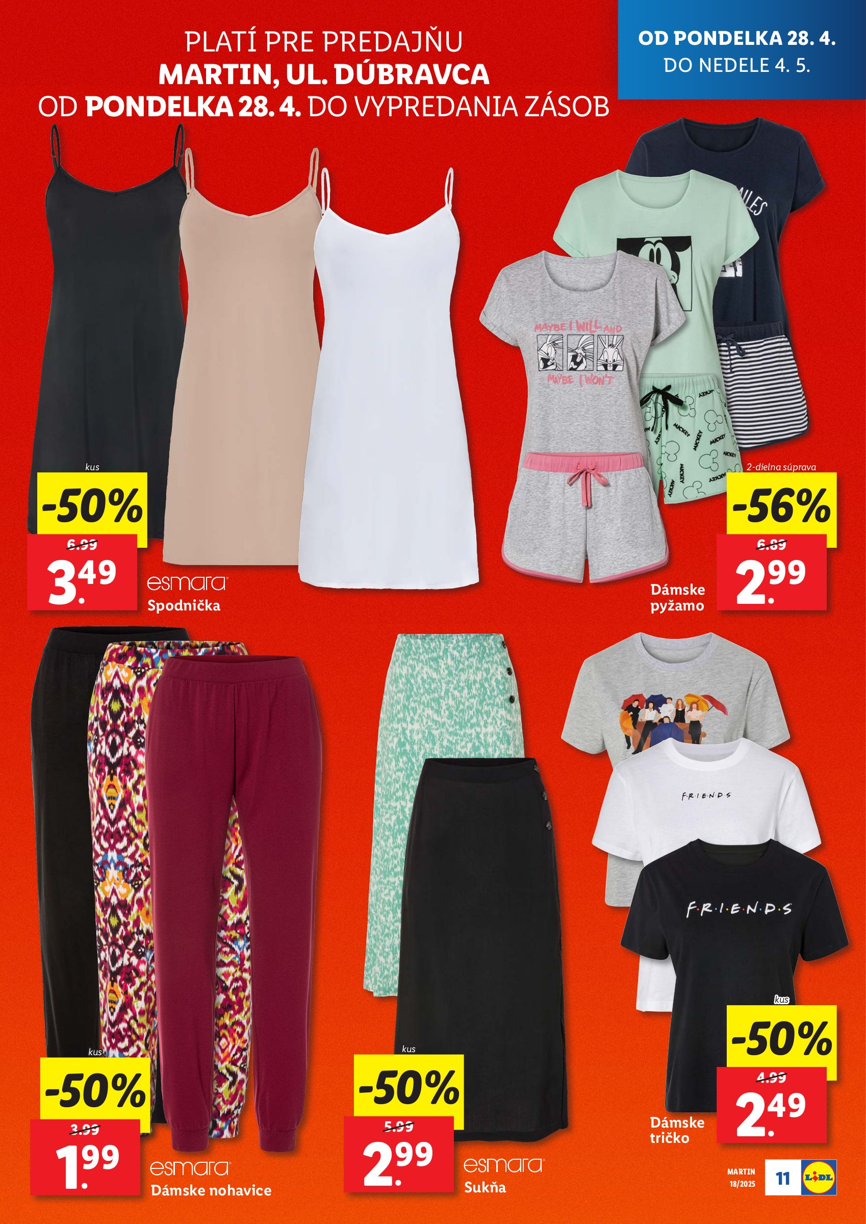 lidl - Lidl - Nová predajňa v Martine leták platný od 28.04. - 04.05. - page: 11
