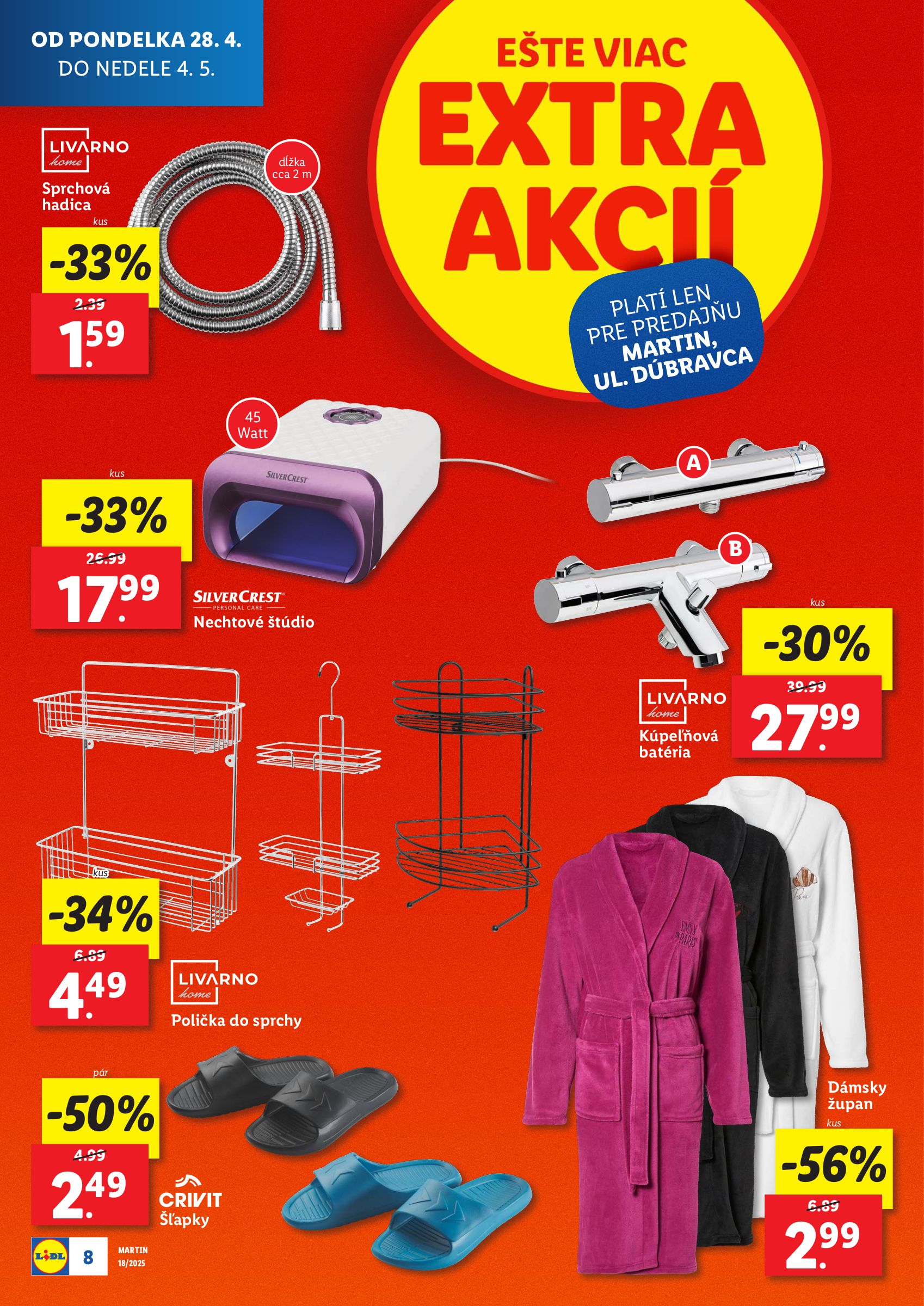 lidl - Lidl - Nová predajňa v Martine leták platný od 28.04. - 04.05. - page: 8