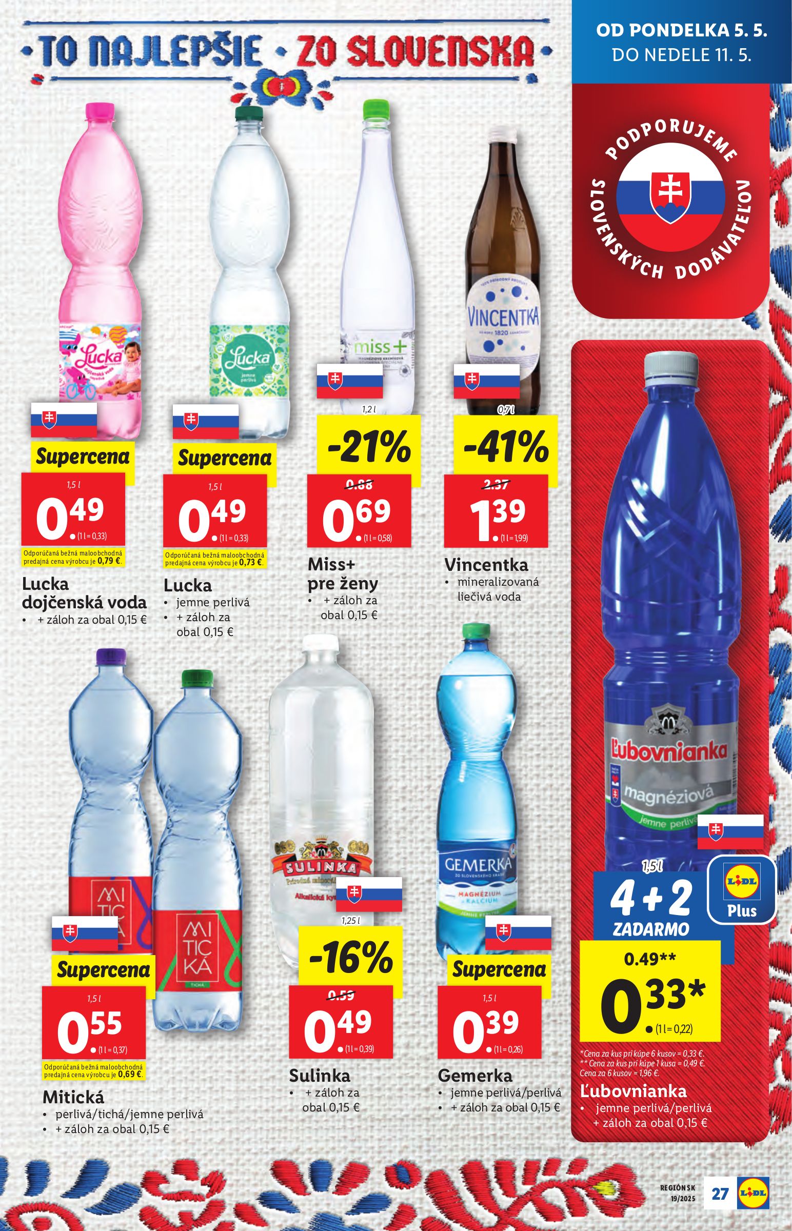 lidl - Lidl leták platný od 05.05. - 11.05. - page: 29 lidl - Lidl leták platný od 05.05. - 11.05. - page: 29
