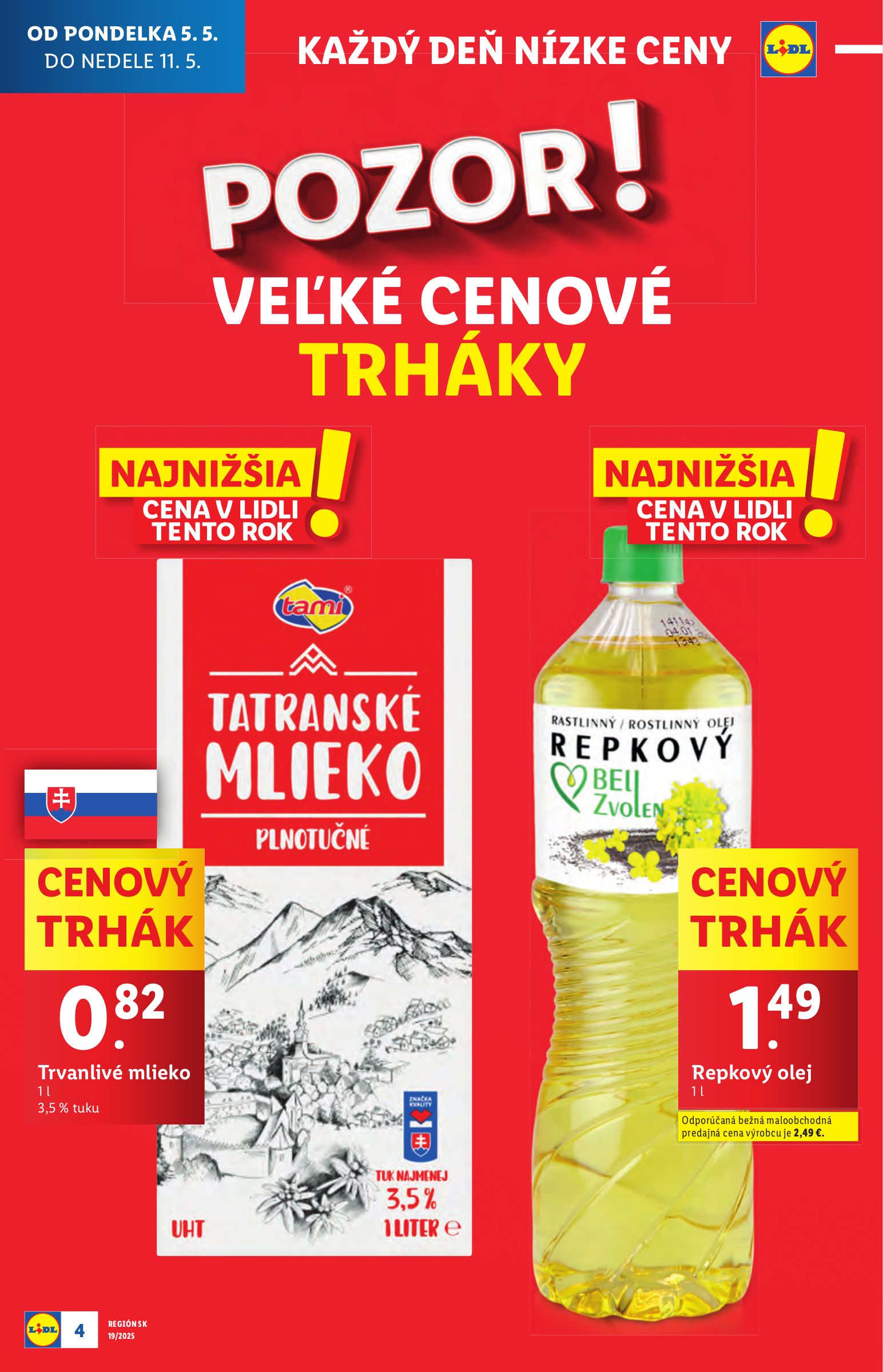 lidl - Lidl leták platný od 05.05. - 11.05. - page: 4 lidl - Lidl leták platný od 05.05. - 11.05. - page: 4