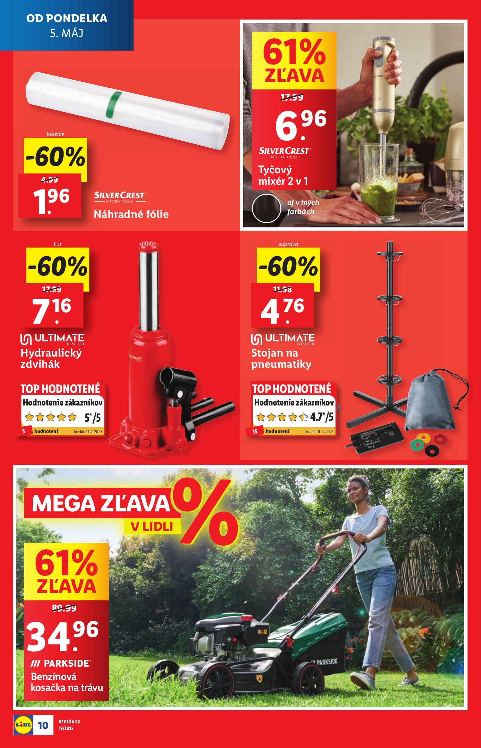 lidl - Lidl - Extra akcie pre vybrané predajne leták platný od 05.05. - 11.05. - page: 10