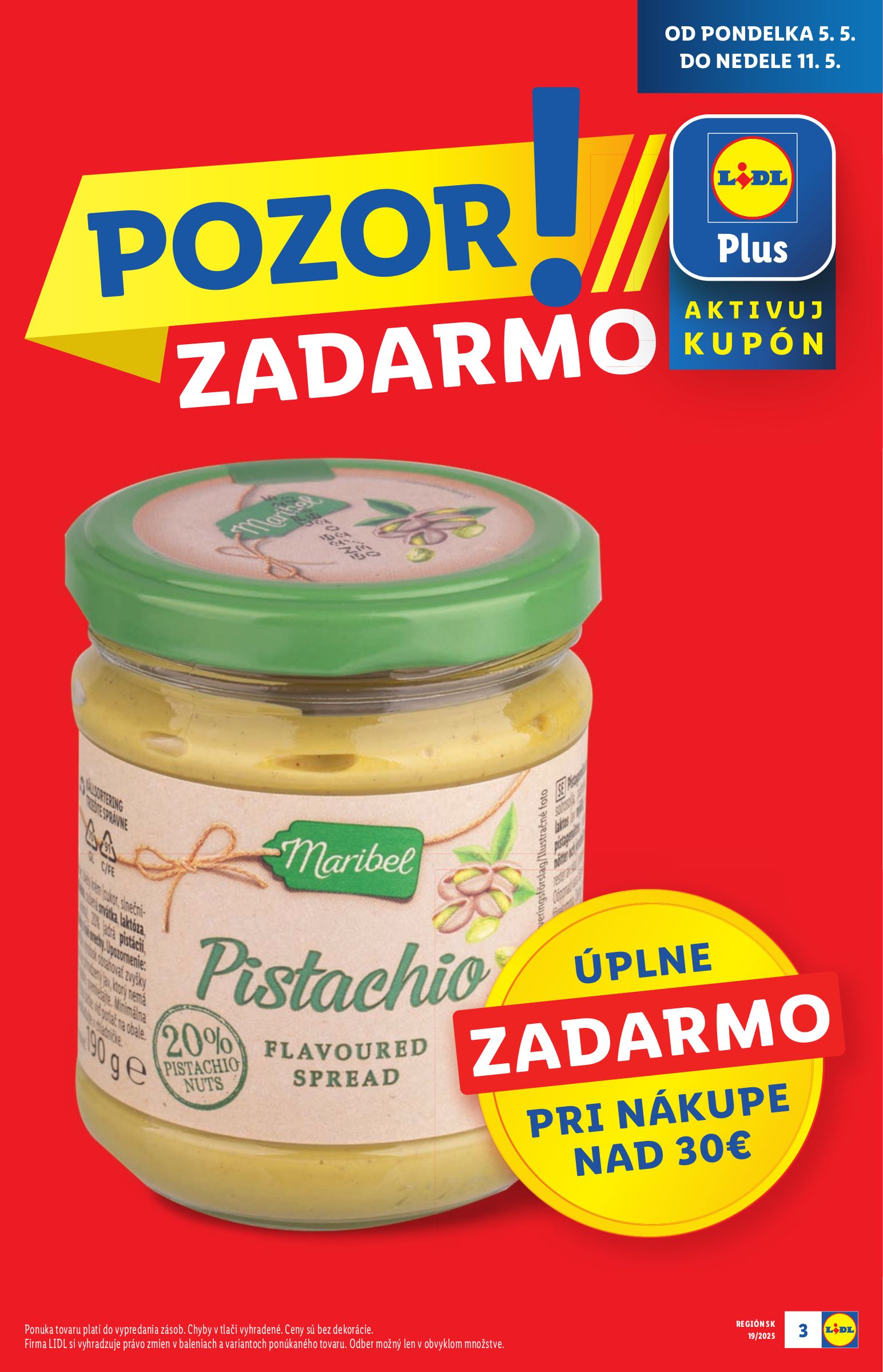 lidl - Lidl - Extra akcie pre vybrané predajne leták platný od 05.05. - 11.05. - page: 3
