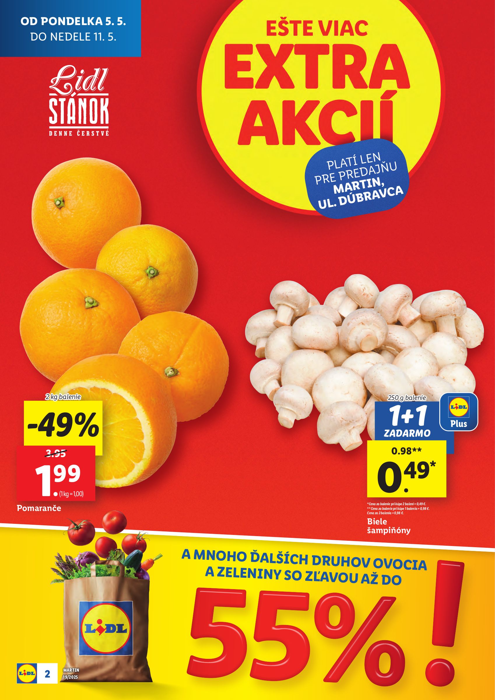 lidl - Lidl - Nová predajňa v Martine leták platný od 05.05. - 11.05. - page: 2