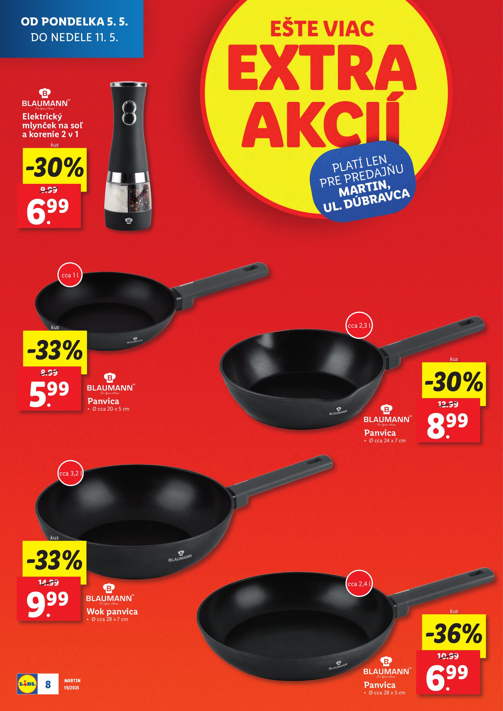 lidl - Lidl - Nová predajňa v Martine leták platný od 05.05. - 11.05. - page: 9
