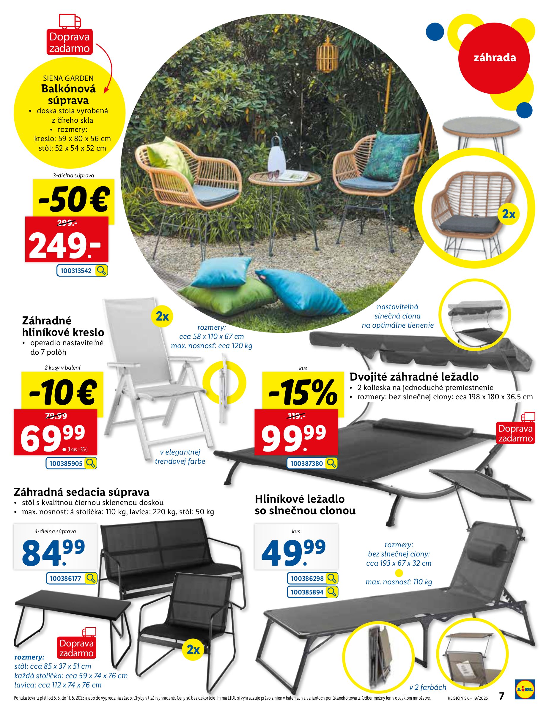 lidl - Lidl.sk leták platný od 05.05. - 11.05. - page: 7