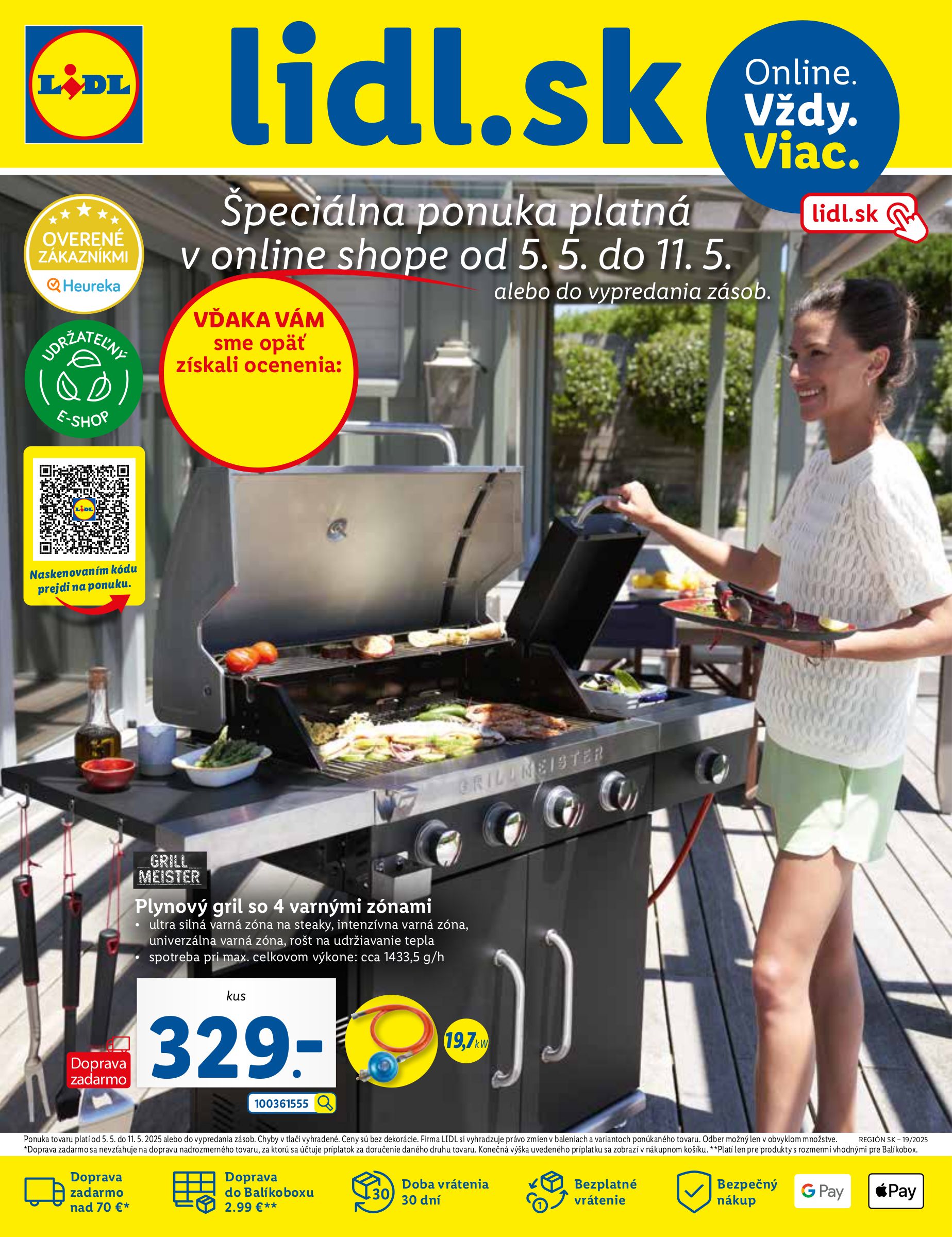 lidl - Lidl.sk leták platný od 05.05. - 11.05. - page: 1