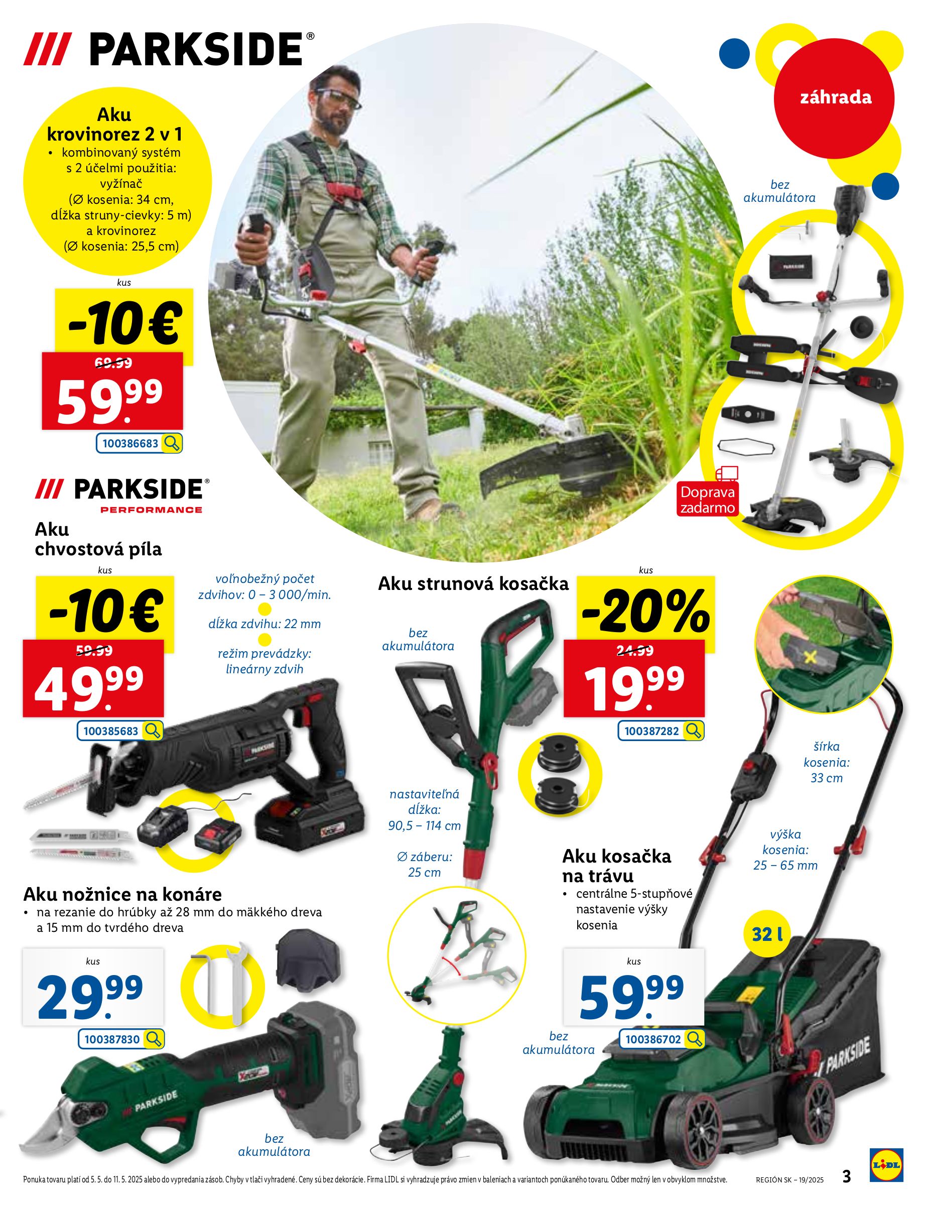 lidl - Lidl.sk leták platný od 05.05. - 11.05. - page: 3