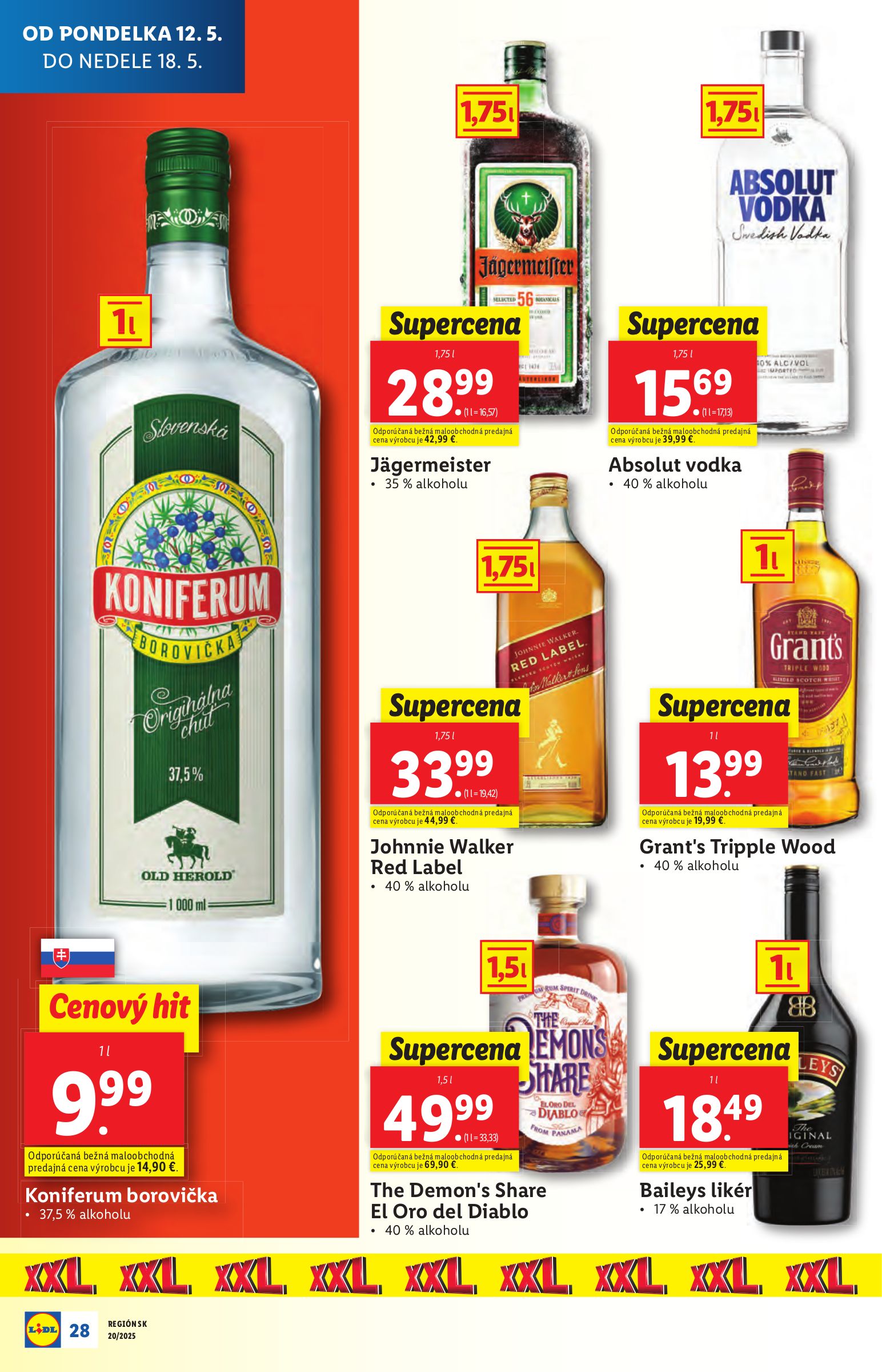 lidl - Lidl leták platný od 12.05. - 18.05. - page: 28 lidl - Lidl leták platný od 12.05. - 18.05. - page: 28