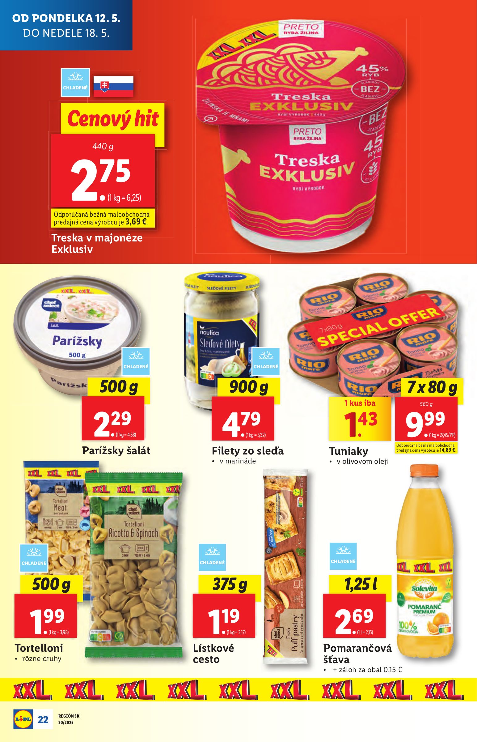 lidl - Lidl leták platný od 12.05. - 18.05. - page: 22 lidl - Lidl leták platný od 12.05. - 18.05. - page: 22