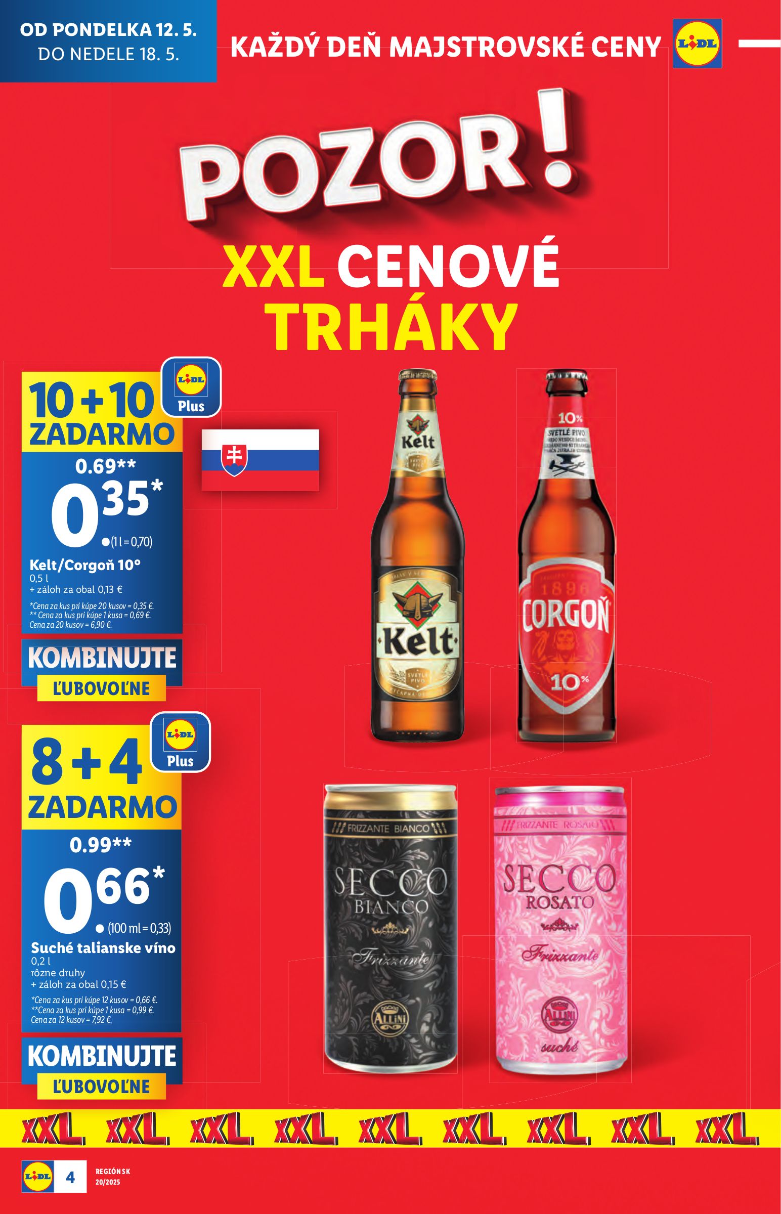 lidl - Lidl leták platný od 12.05. - 18.05. - page: 4 lidl - Lidl leták platný od 12.05. - 18.05. - page: 4