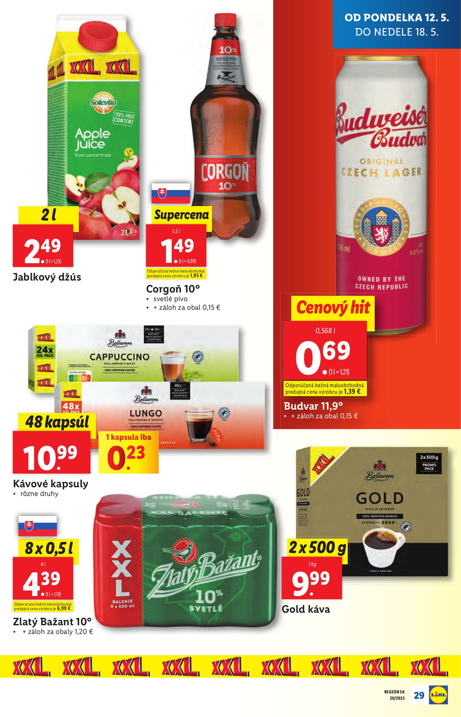 lidl - Lidl leták platný od 12.05. - 18.05. - page: 29 lidl - Lidl leták platný od 12.05. - 18.05. - page: 29