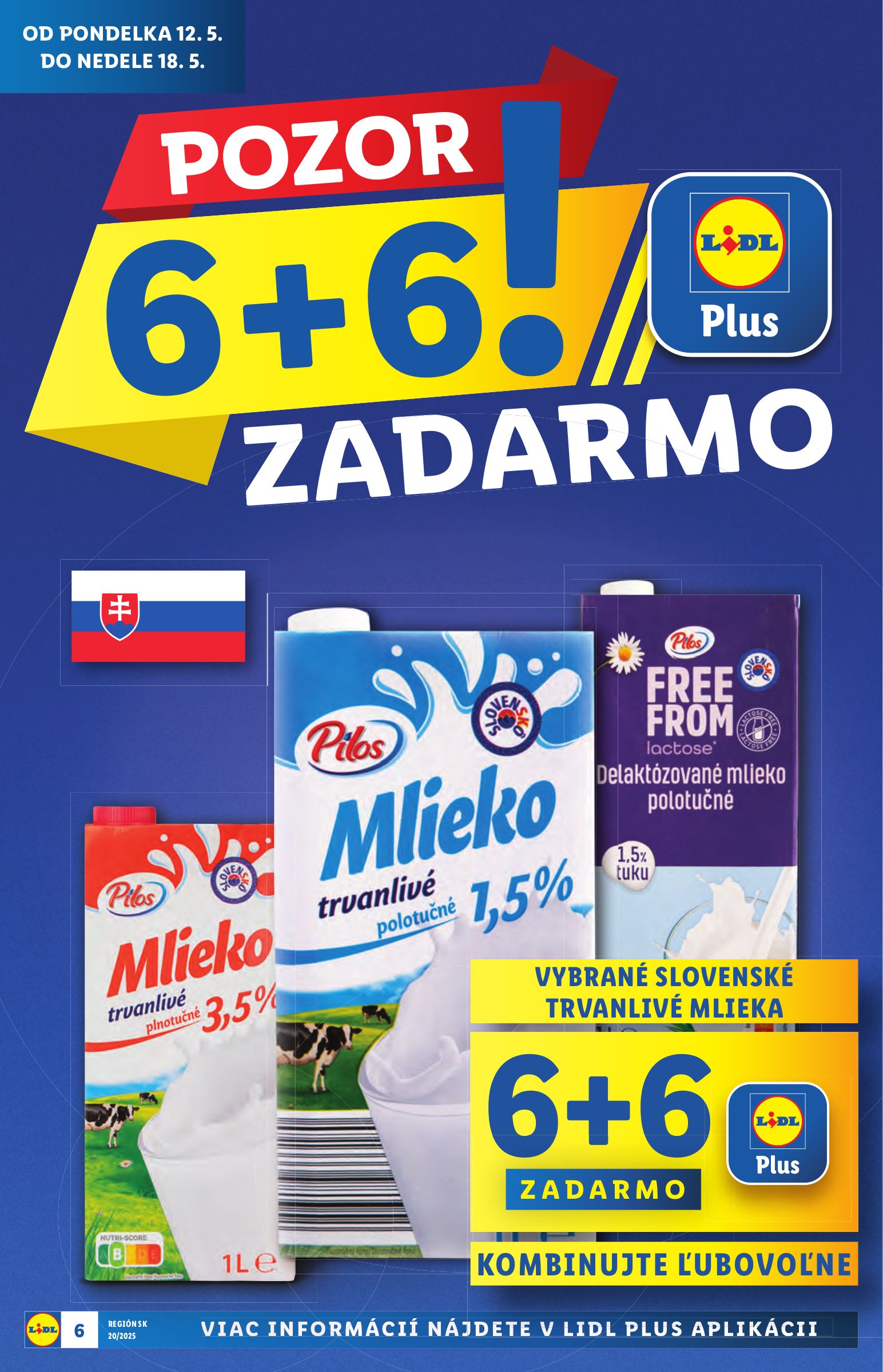 lidl - Lidl - Špeciálne akcie - vybrané predajne leták platný od 12.05. - 18.05. - page: 6