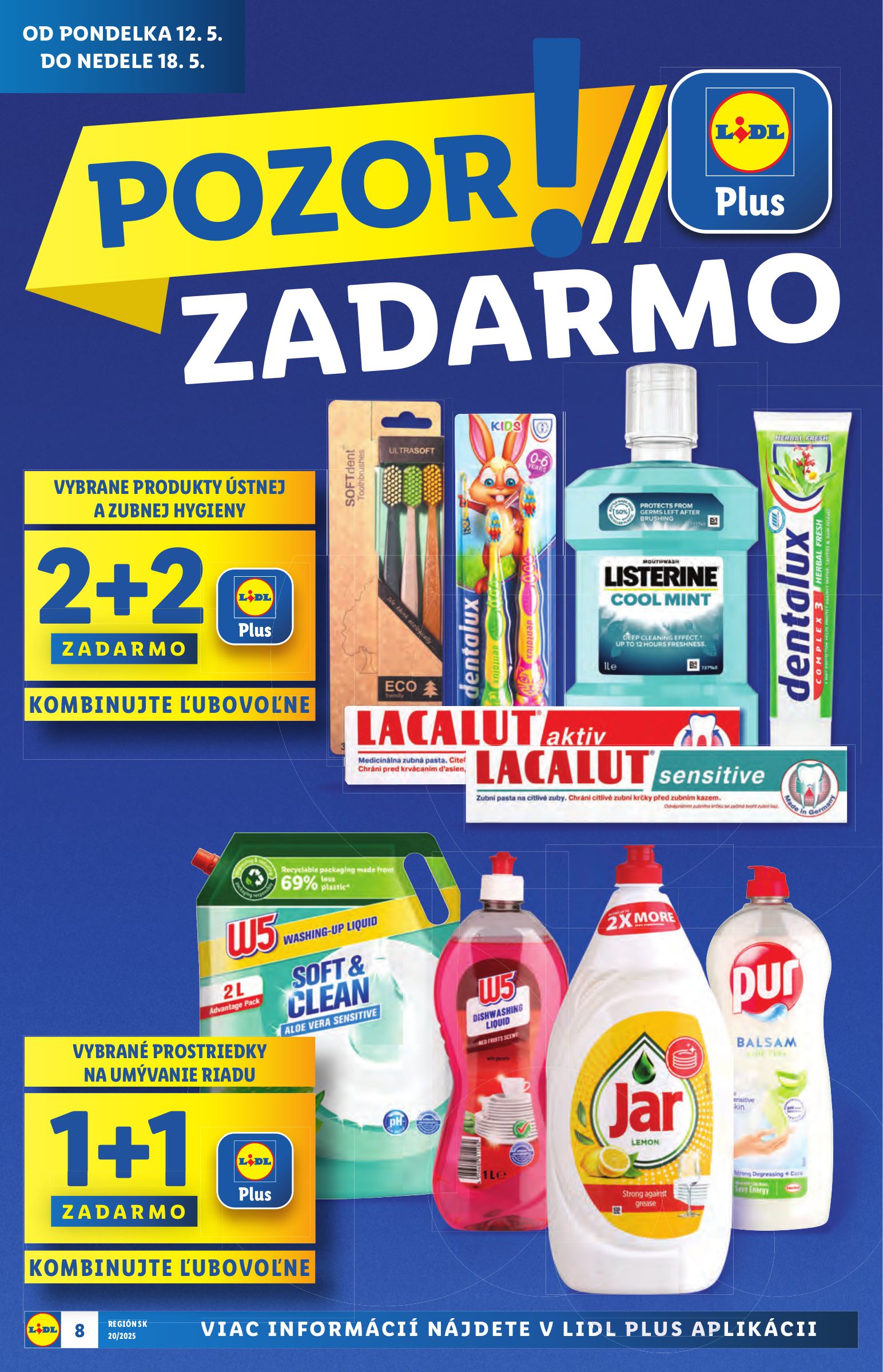 lidl - Lidl - Špeciálne akcie - vybrané predajne leták platný od 12.05. - 18.05. - page: 8