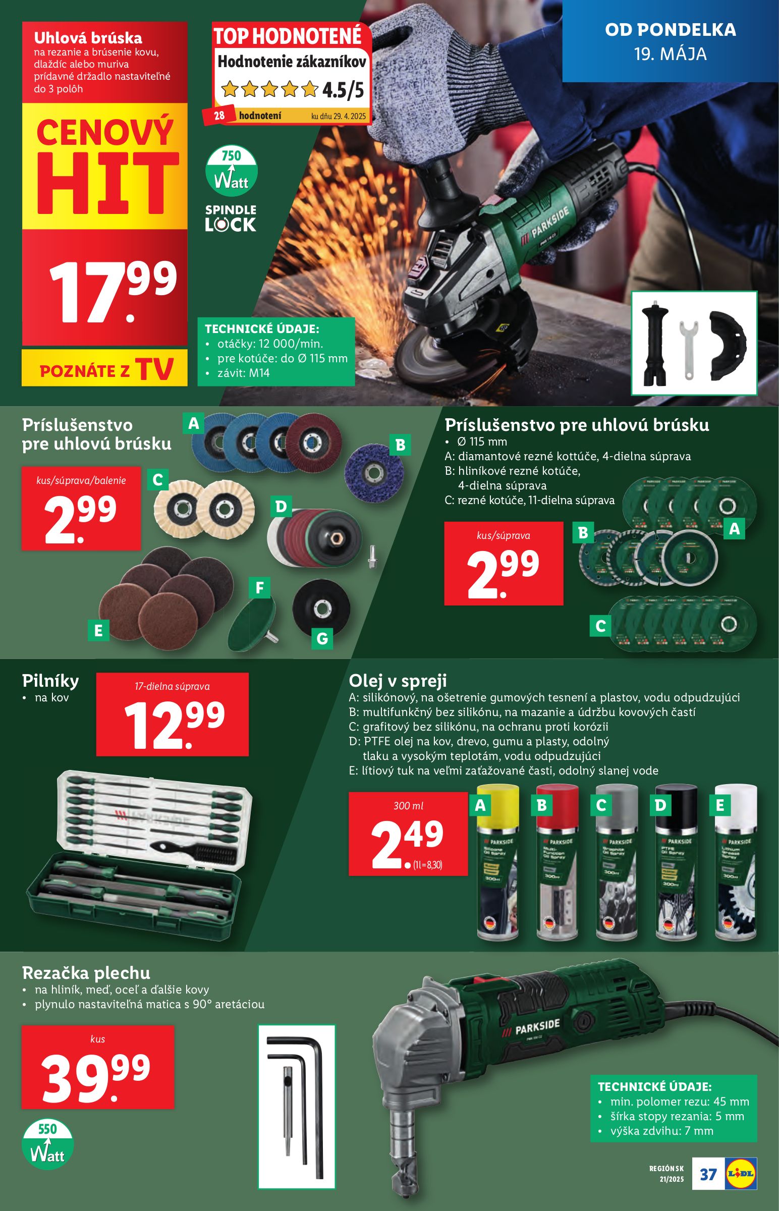 lidl - Lidl leták platný od 19.05. - 25.05. - page: 51 lidl - Lidl leták platný od 19.05. - 25.05. - page: 51