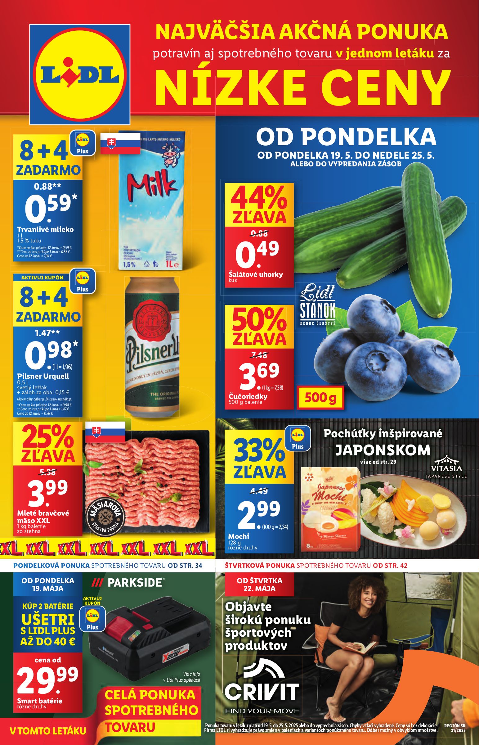 lidl - Lidl leták platný od 19.05. - 25.05.