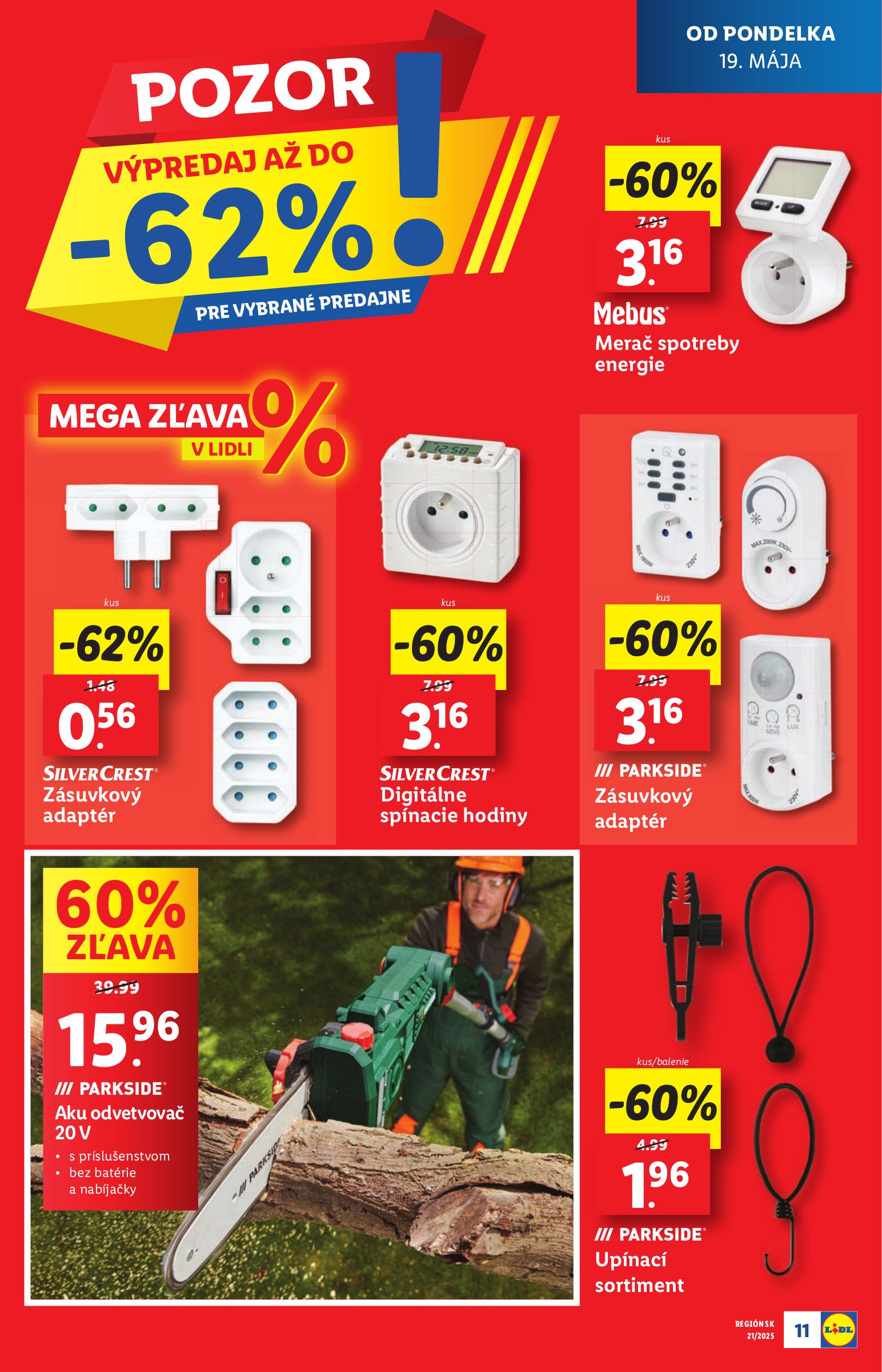 lidl - Lidl - Extra akcie pre vybrané predajne leták platný od 19.05. - 25.05. - page: 11