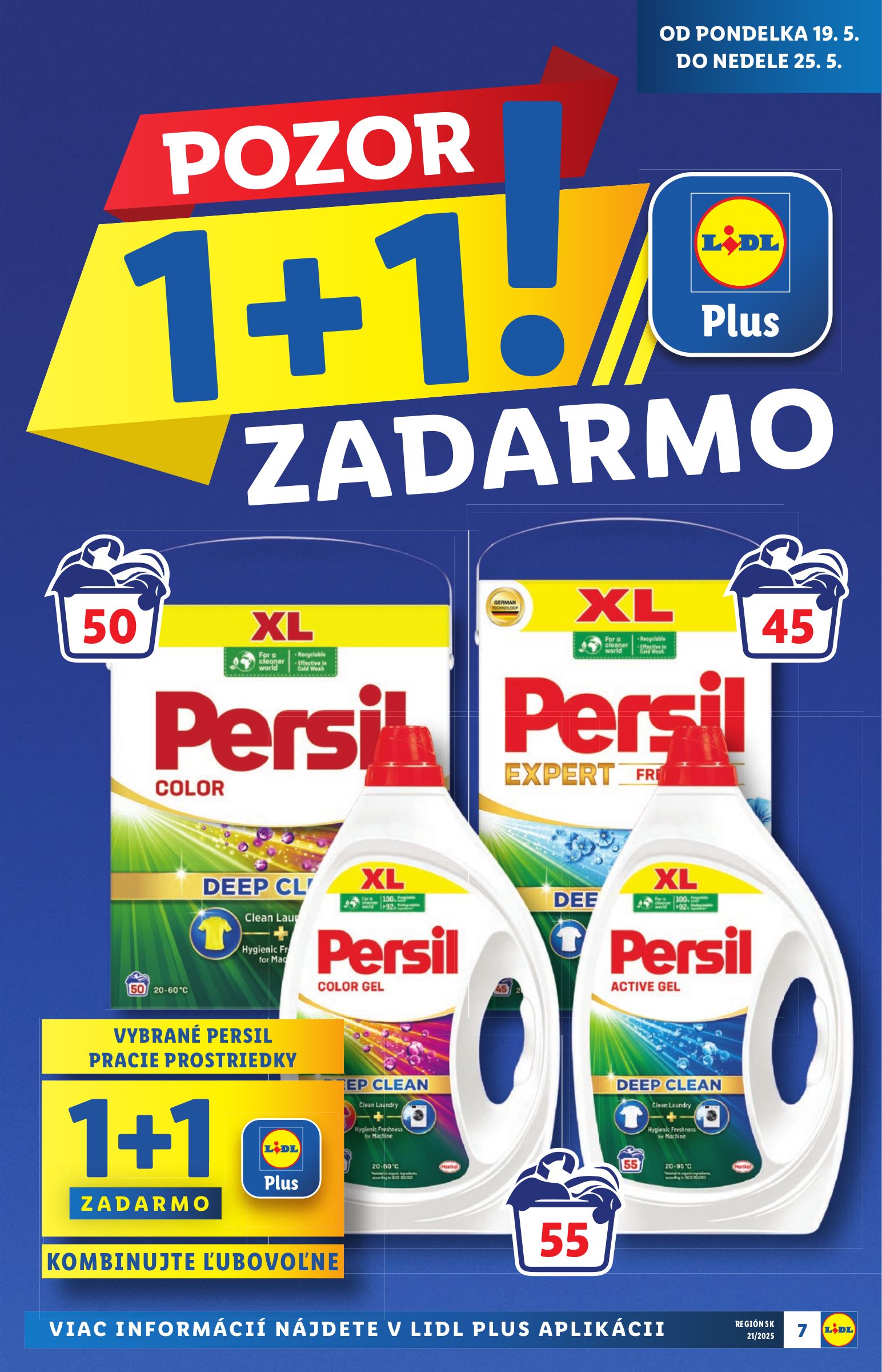 lidl - Lidl - Extra akcie pre vybrané predajne leták platný od 19.05. - 25.05. - page: 7