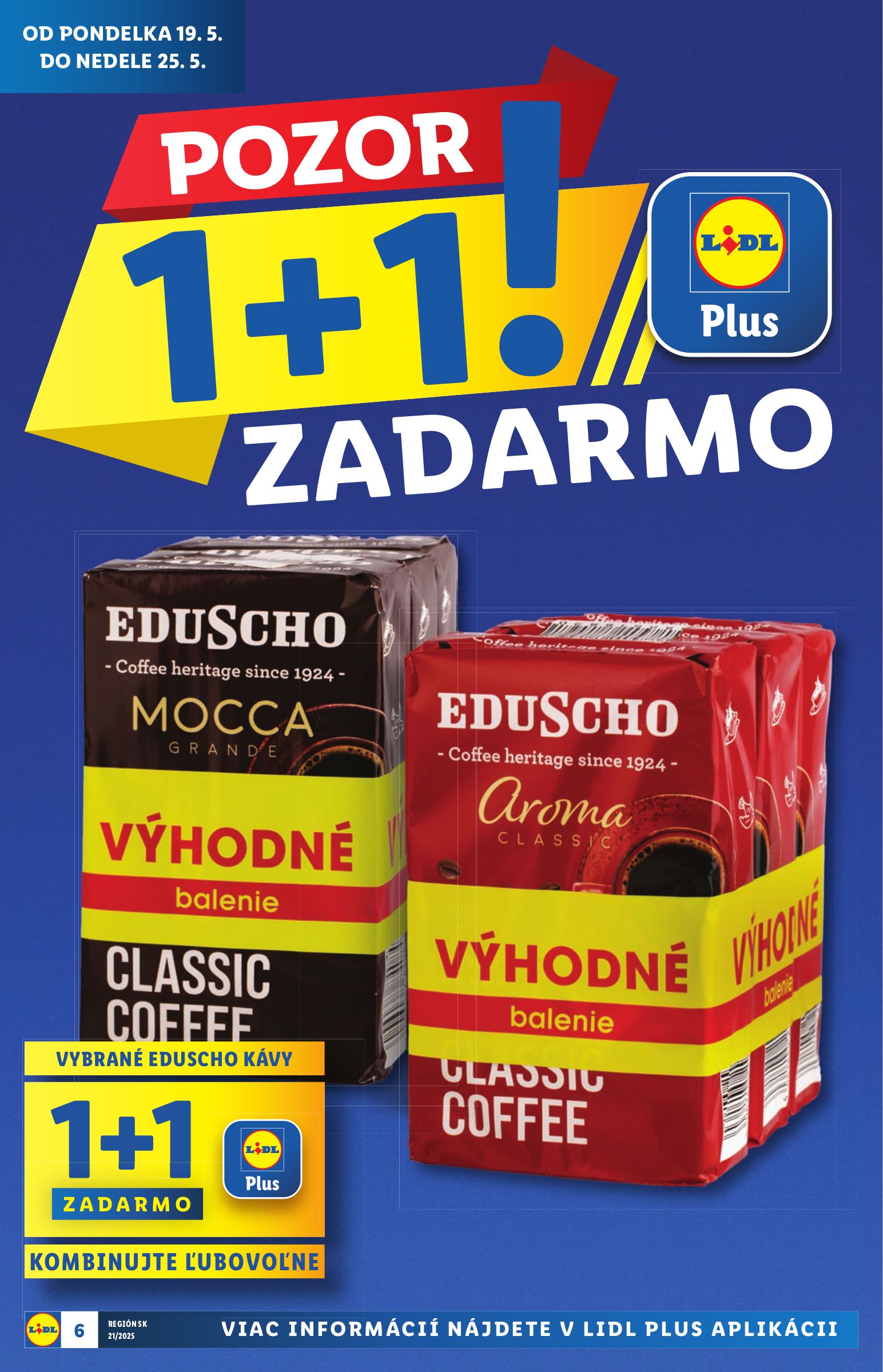 lidl - Lidl - Extra akcie pre vybrané predajne leták platný od 19.05. - 25.05. - page: 6