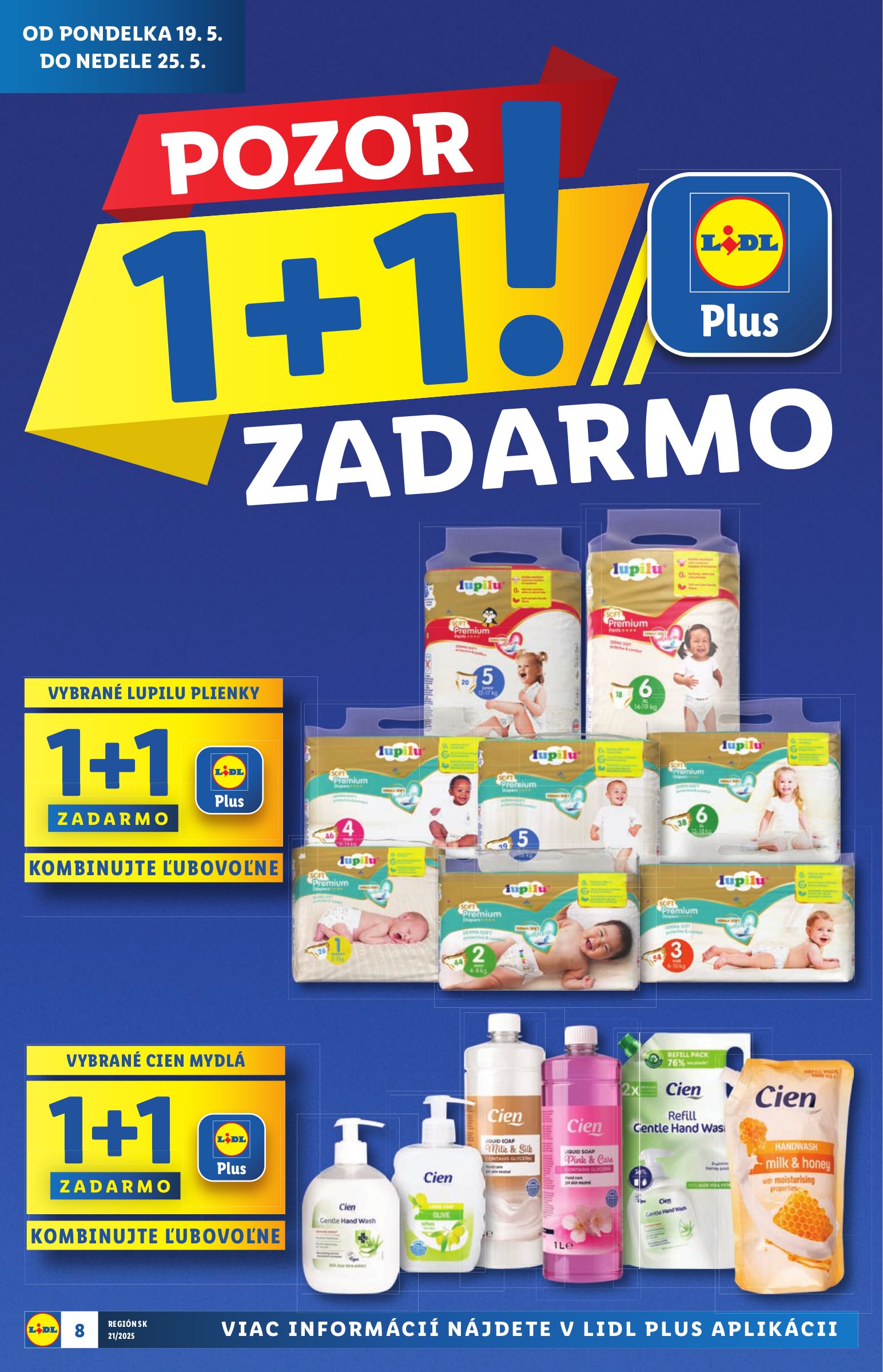 lidl - Lidl - Extra akcie pre vybrané predajne leták platný od 19.05. - 25.05. - page: 8