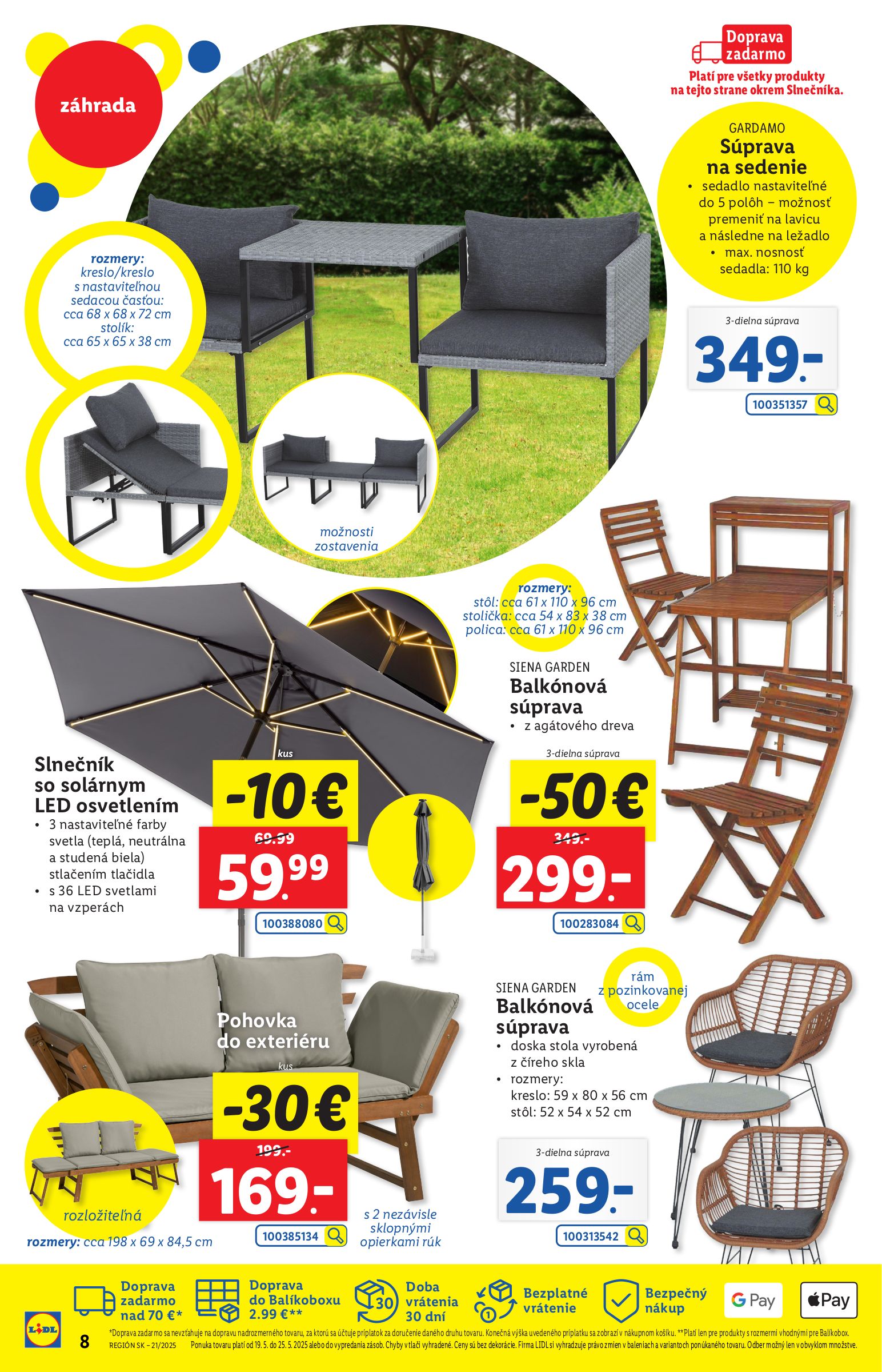lidl - Lidl.sk leták platný od 19.05. - 25.05. - page: 8