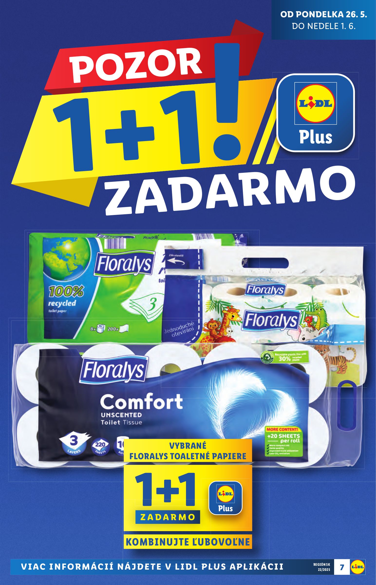 lidl - Lidl - Špeciálne akcie - vybrané predajne leták platný od 26.05. - 01.06. - page: 7