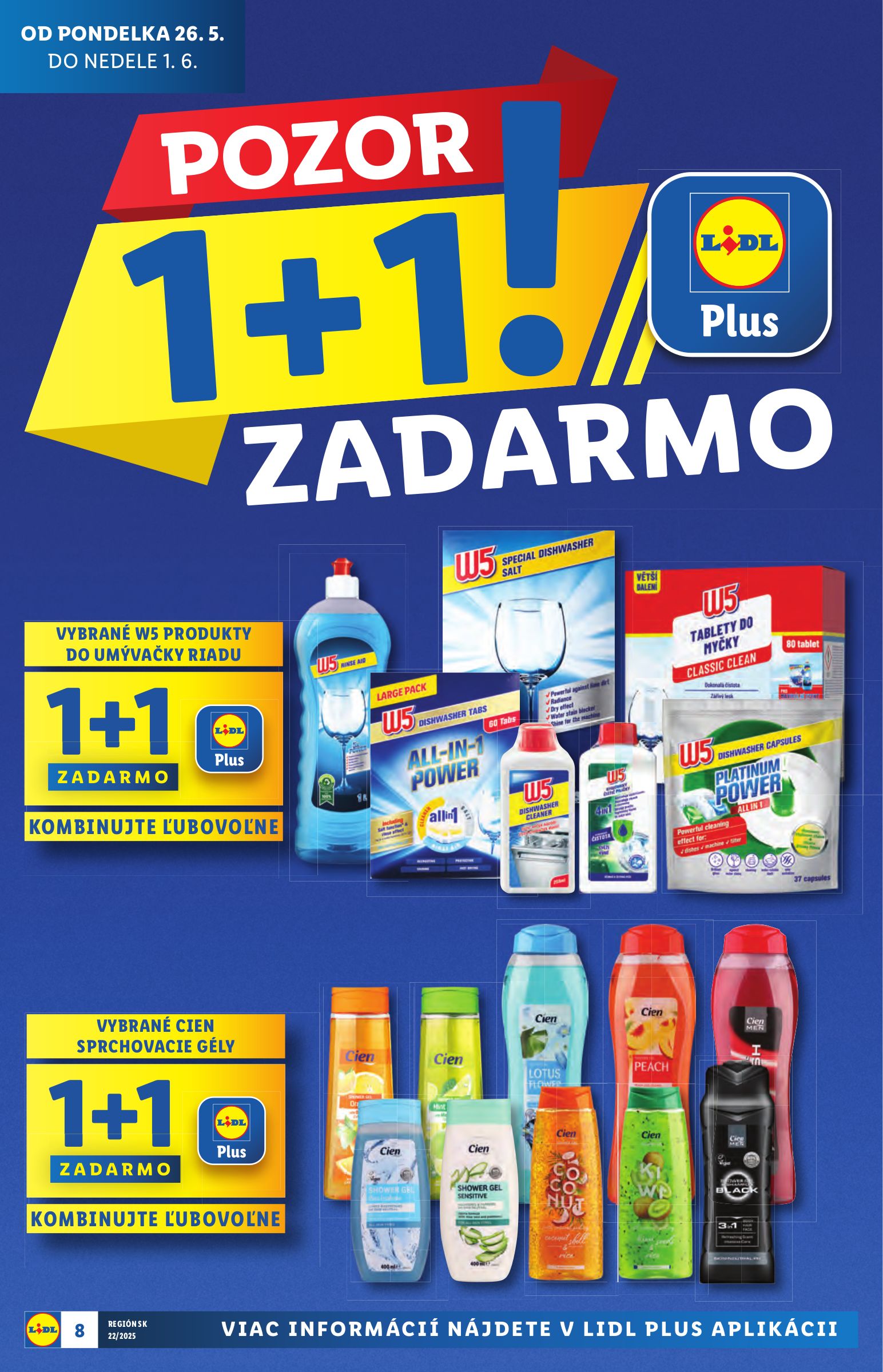 lidl - Lidl - Špeciálne akcie - vybrané predajne leták platný od 26.05. - 01.06. - page: 8