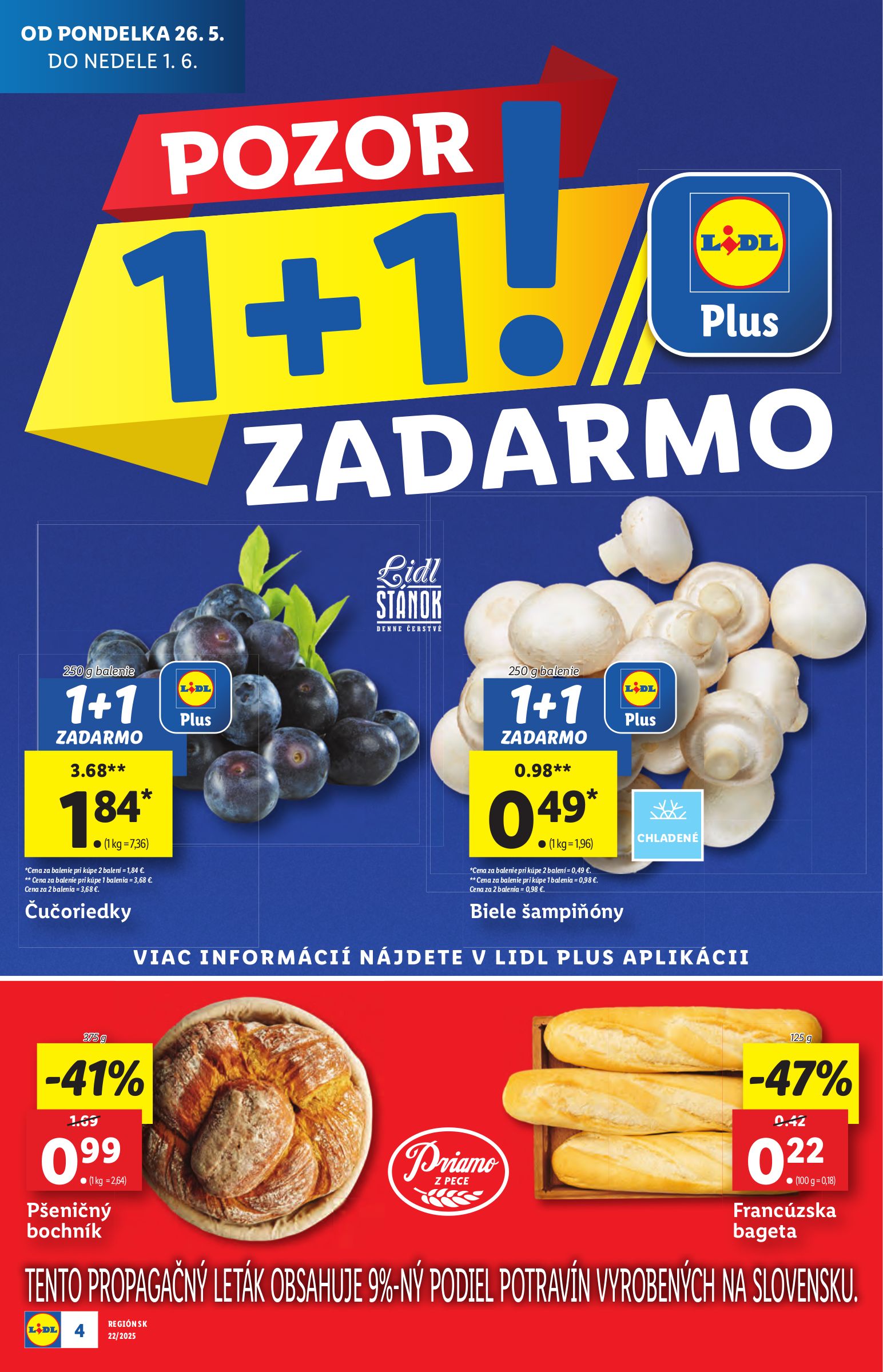 lidl - Lidl - Špeciálne akcie - vybrané predajne leták platný od 26.05. - 01.06. - page: 4