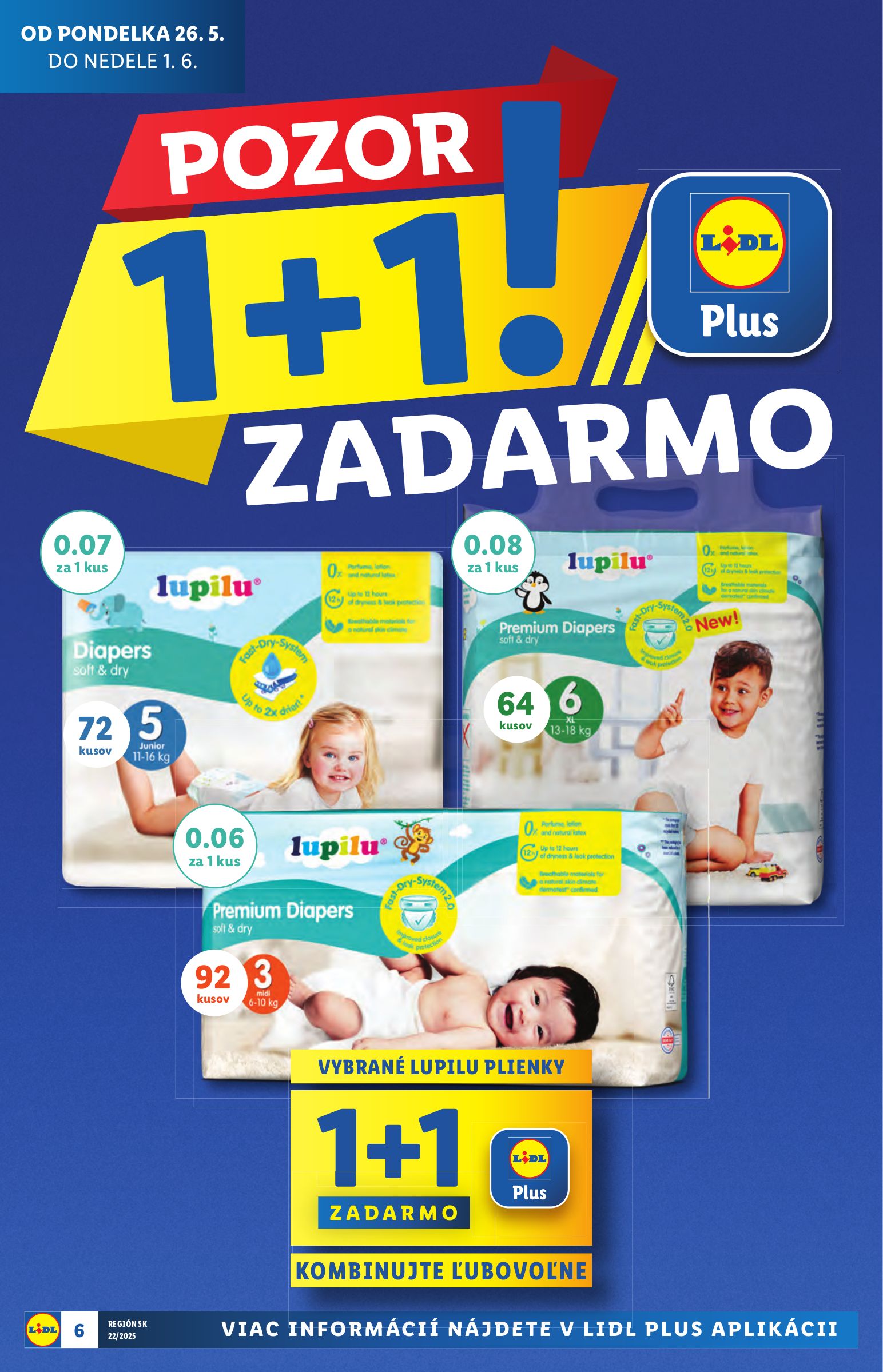 lidl - Lidl - Špeciálne akcie - vybrané predajne leták platný od 26.05. - 01.06. - page: 6