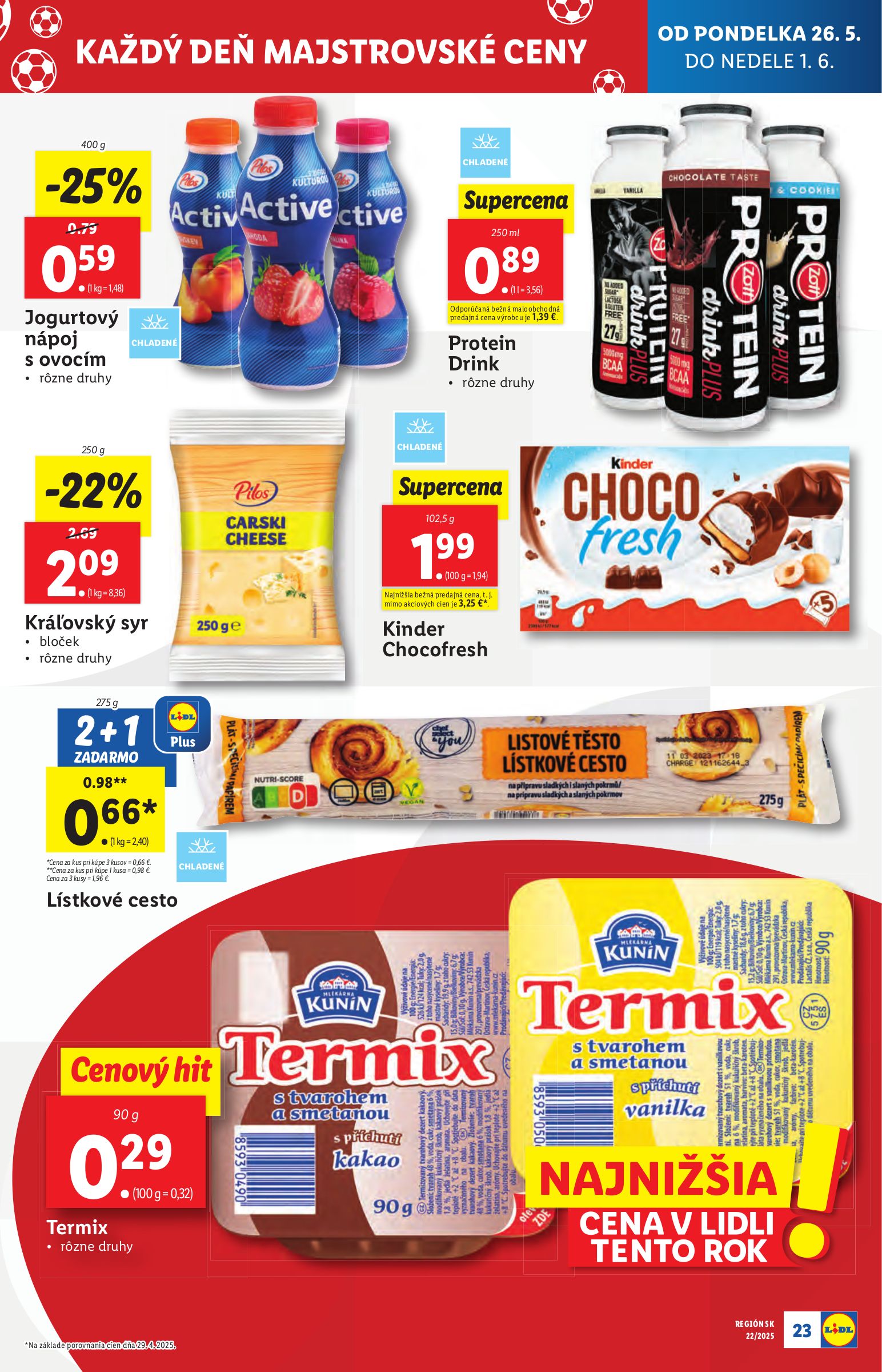lidl - Lidl leták platný od 26.05. - 01.06. - page: 29 lidl - Lidl leták platný od 26.05. - 01.06. - page: 29