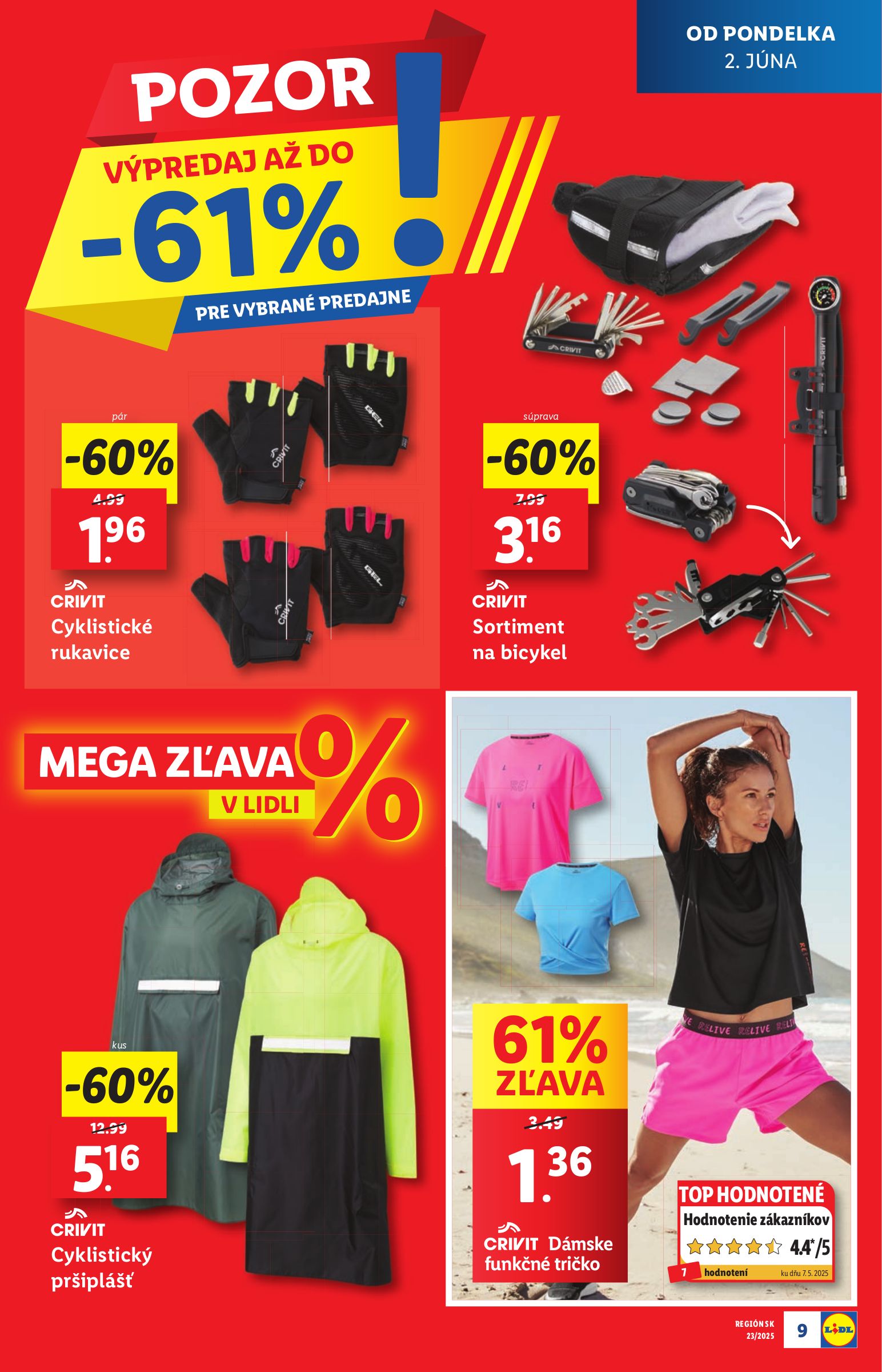 lidl - Lidl - Extra akcie pre vybrané predajne leták platný od 02.06. - 08.06. - page: 9
