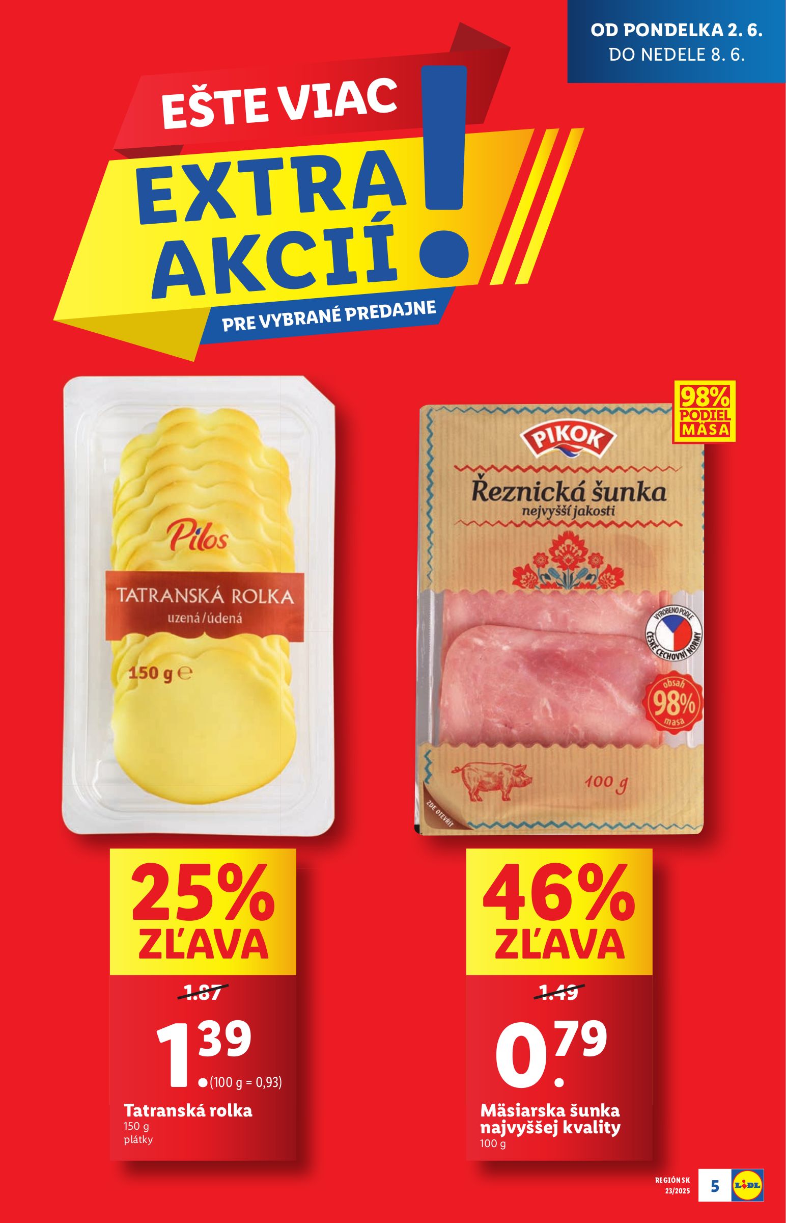 lidl - Lidl - Extra akcie pre vybrané predajne leták platný od 02.06. - 08.06. - page: 5