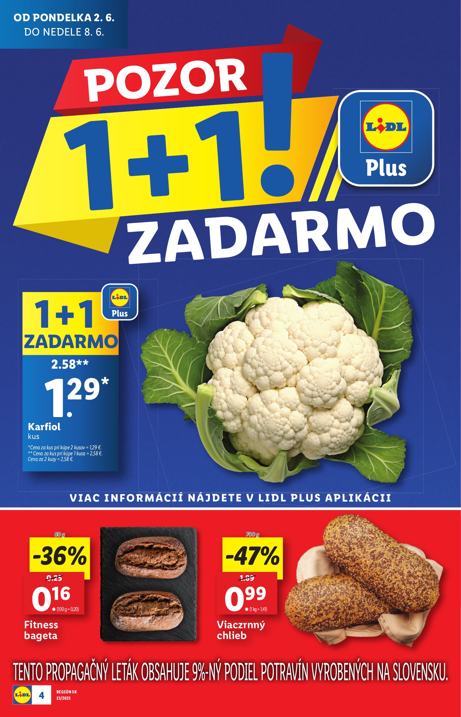 lidl - Lidl - Extra akcie pre vybrané predajne leták platný od 02.06. - 08.06. - page: 4