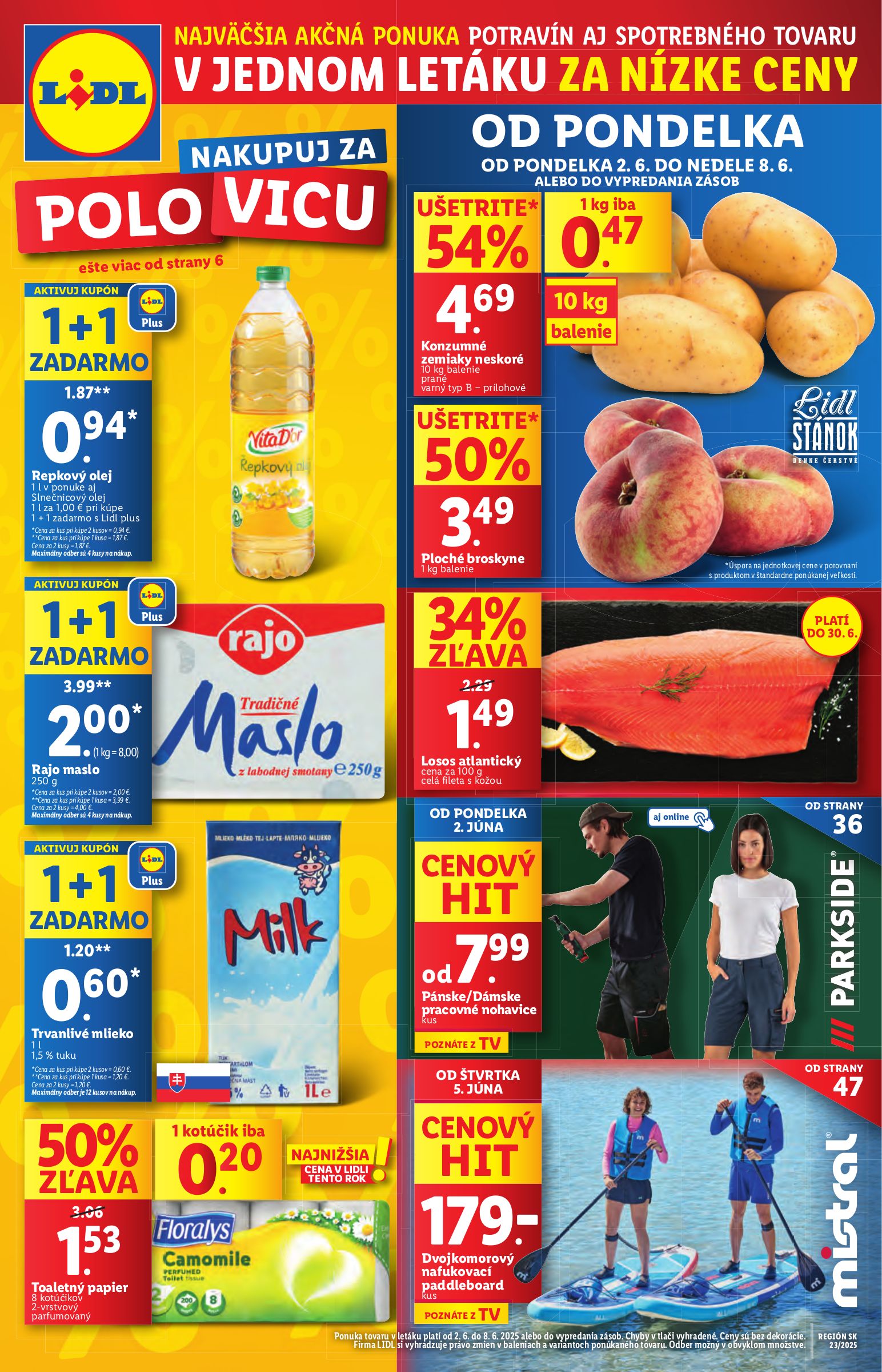 lidl - Lidl leták platný od 02.06. - 08.06. - page: 1