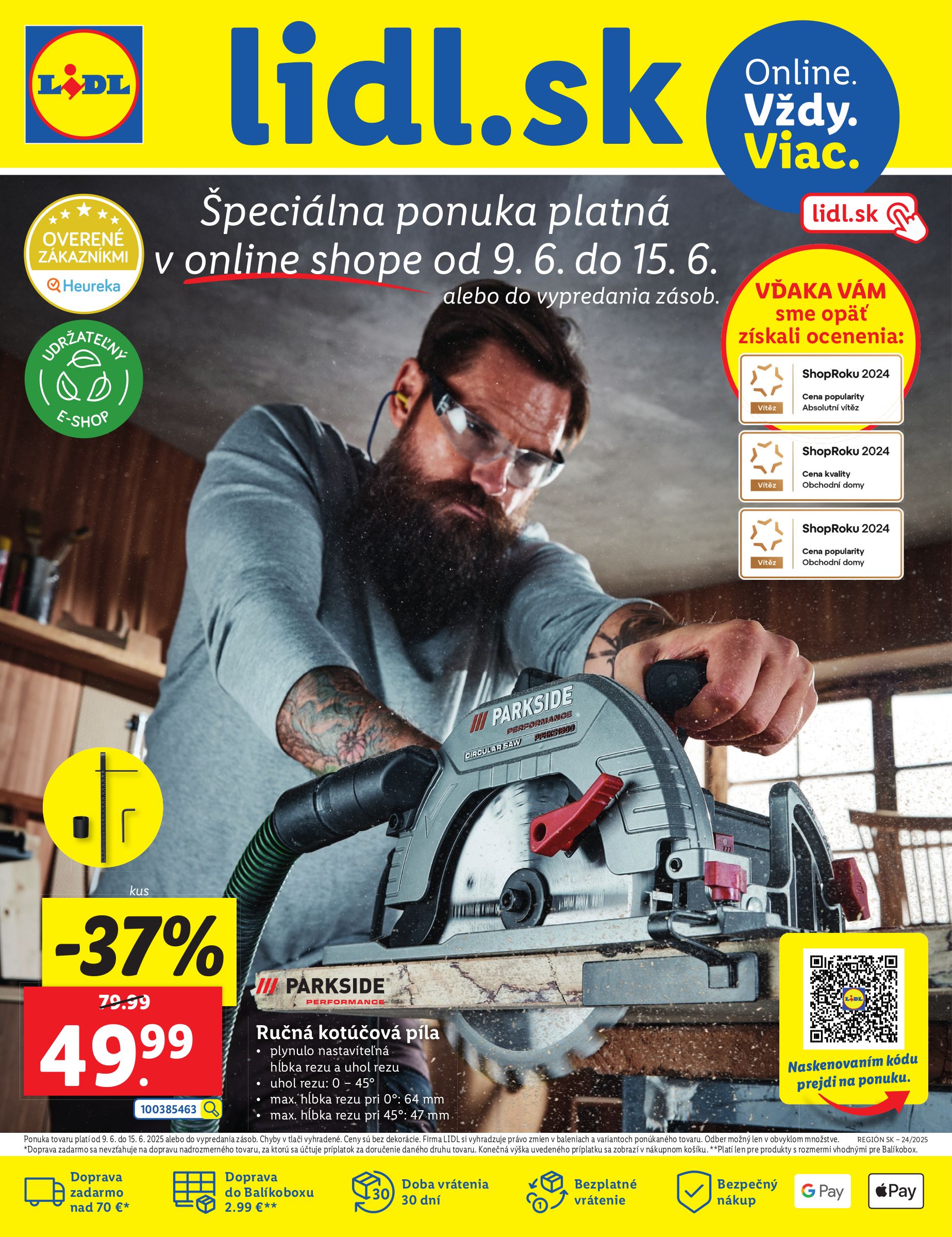 lidl - Leták Lidl.sk platný od 09.06. do 15.06.