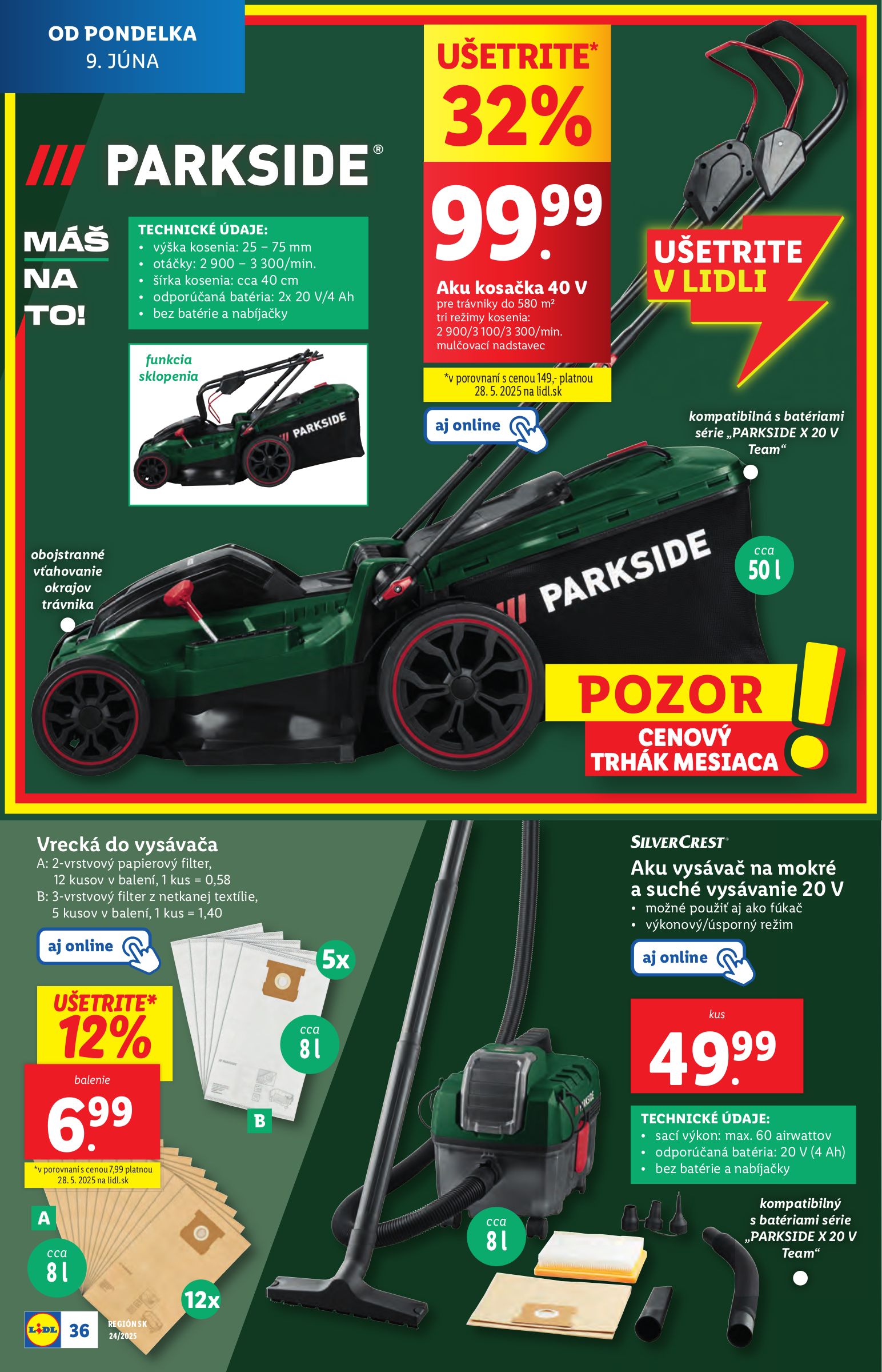 lidl - Leták Lidl platný od 09.06. do 15.06. - page: 40 lidl - Leták Lidl platný od 09.06. do 15.06. - page: 40