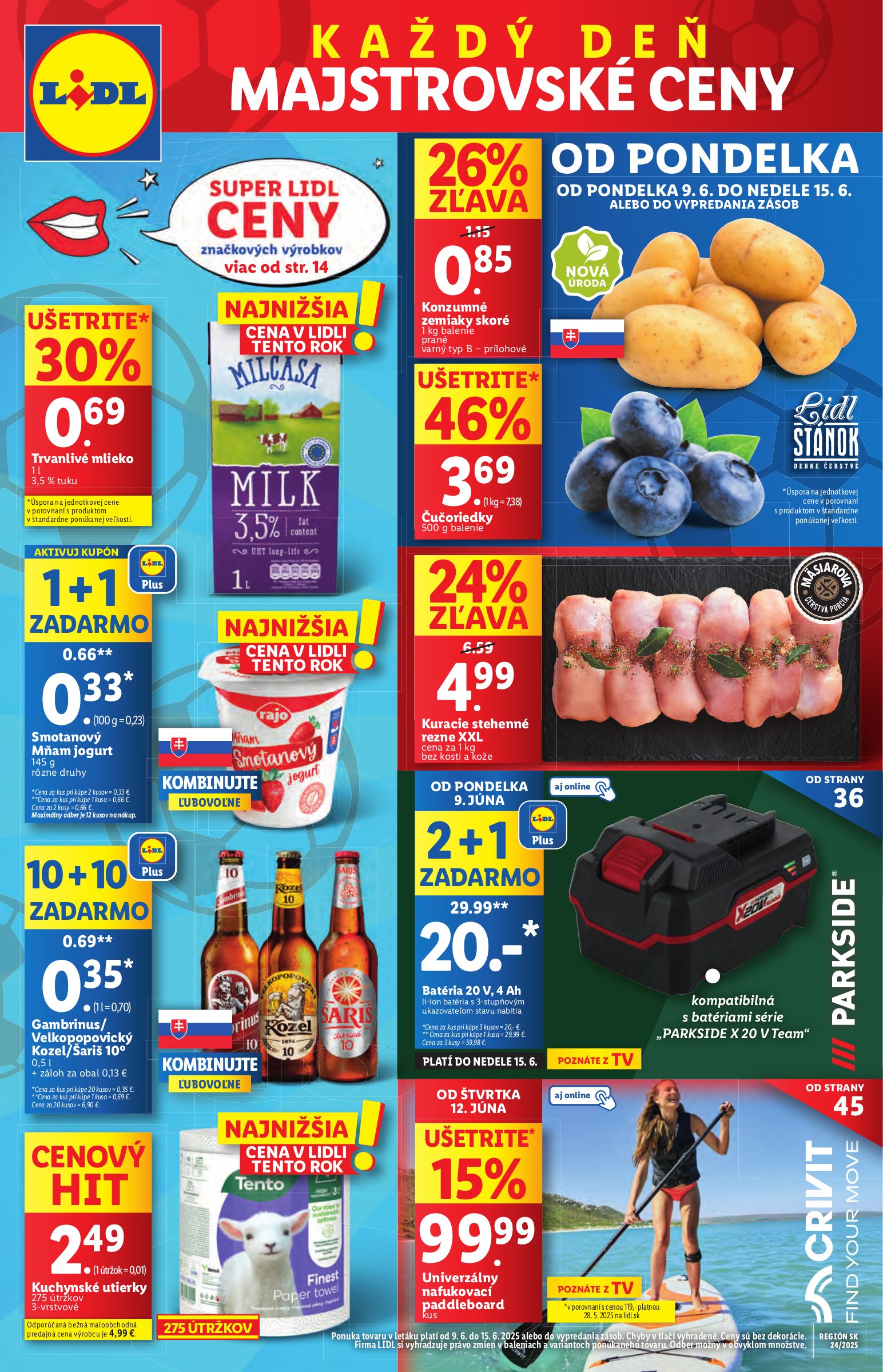 lidl - Leták Lidl platný od 09.06. do 15.06.