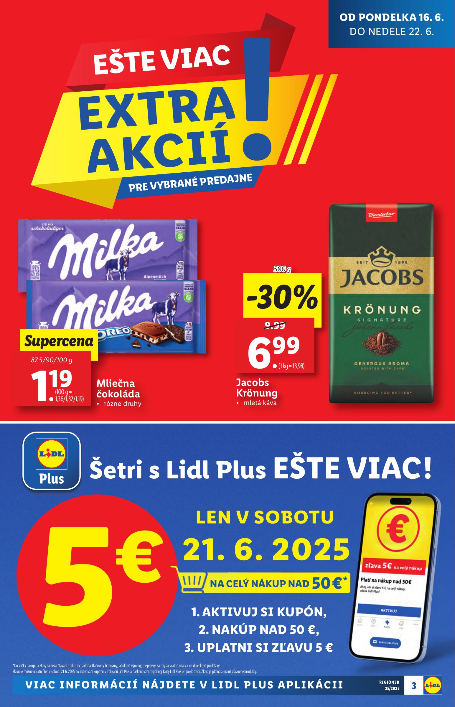 lidl - Leták Lidl - Špeciálne akcie - vybrané predajne platný od 16.06. do 22.06. - page: 3