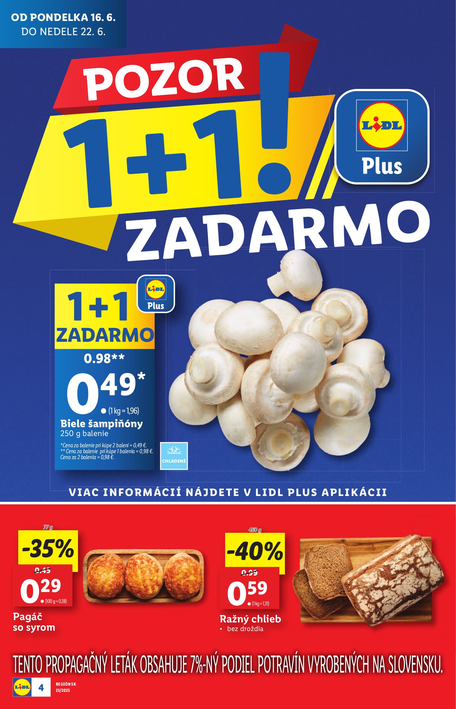 lidl - Leták Lidl - Špeciálne akcie - vybrané predajne platný od 16.06. do 22.06. - page: 4