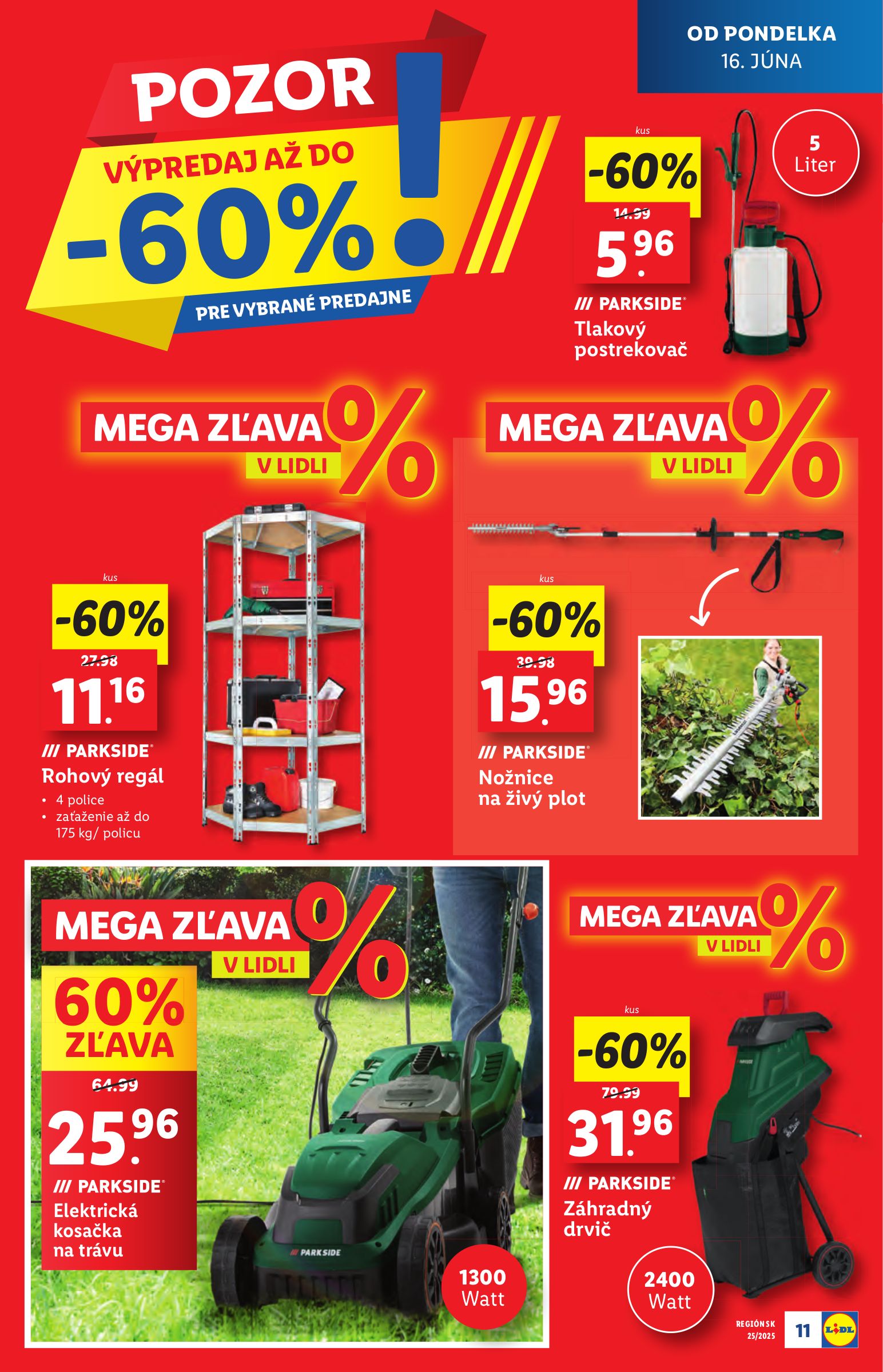 lidl - Leták Lidl - Špeciálne akcie - vybrané predajne platný od 16.06. do 22.06. - page: 11